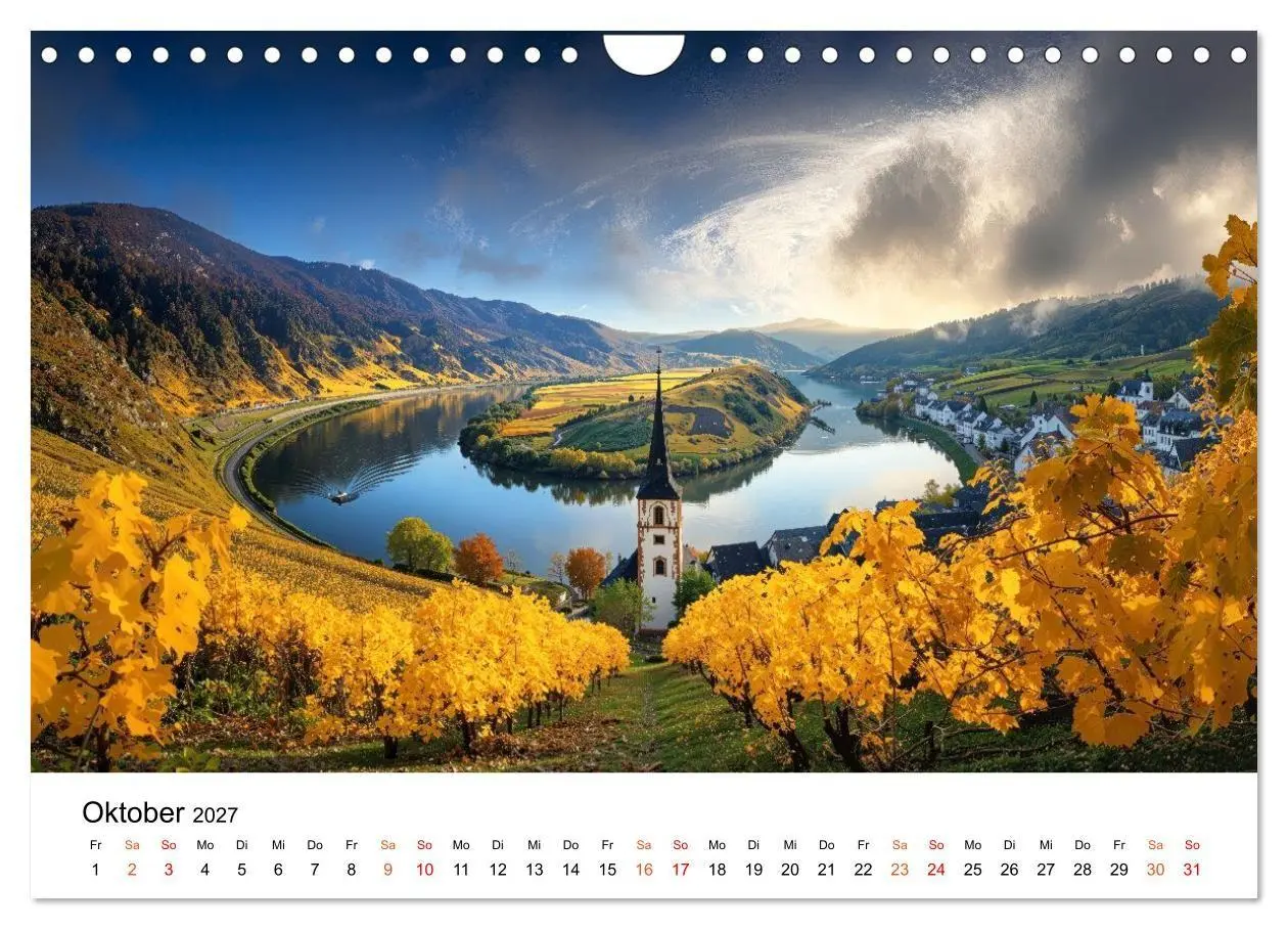 Bild: 9783516749854 | Deutschland - zwischen Bergen und Meeren (Wandkalender 2027 DIN A4...