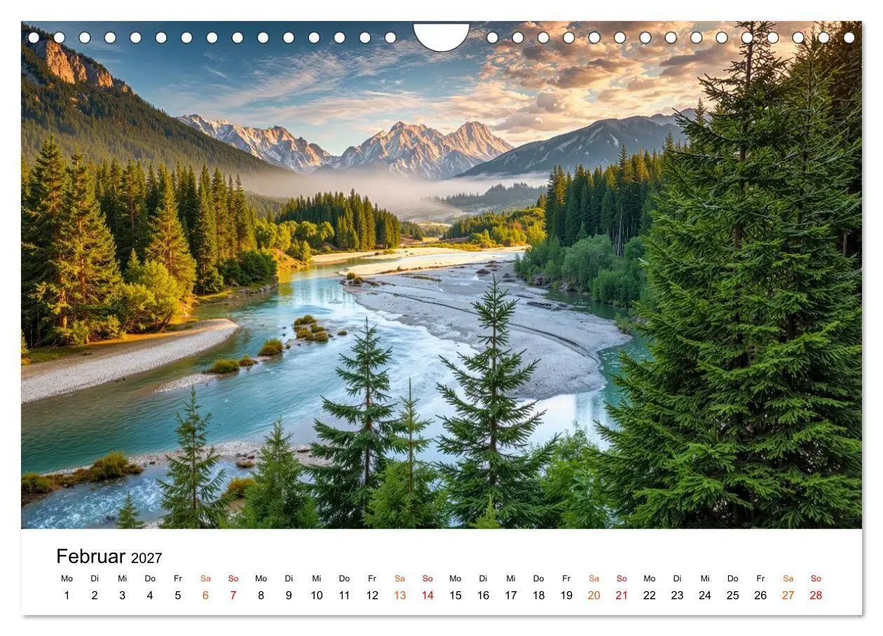 Bild: 9783516749854 | Deutschland - zwischen Bergen und Meeren (Wandkalender 2027 DIN A4...