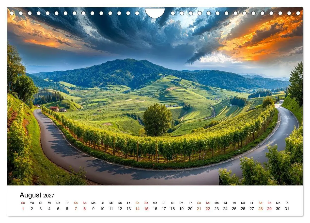 Bild: 9783516749854 | Deutschland - zwischen Bergen und Meeren (Wandkalender 2027 DIN A4...