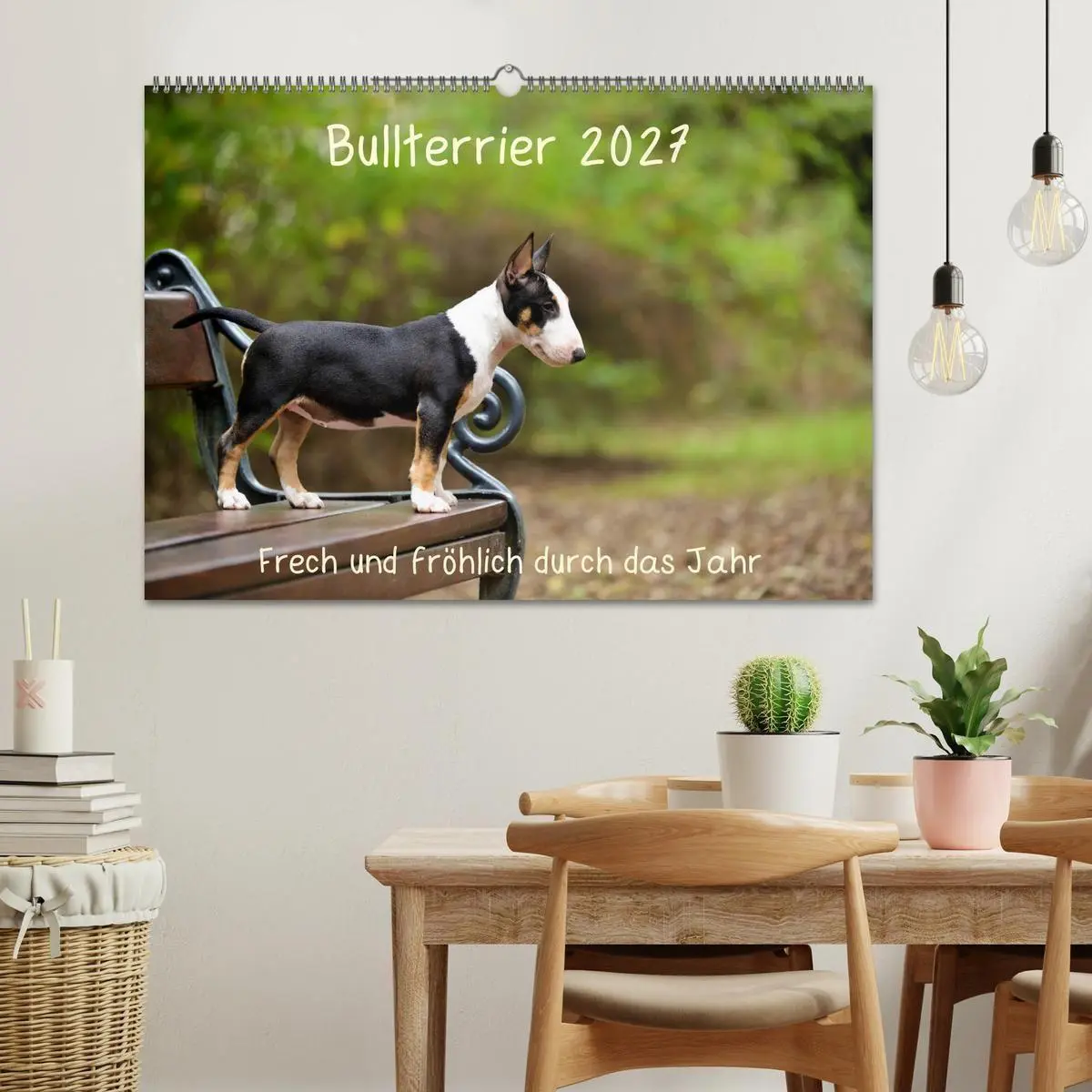 Bild: 9783569769854 | Bullterrier 2027 Frech und fröhlich durch das Jahr (Wandkalender...