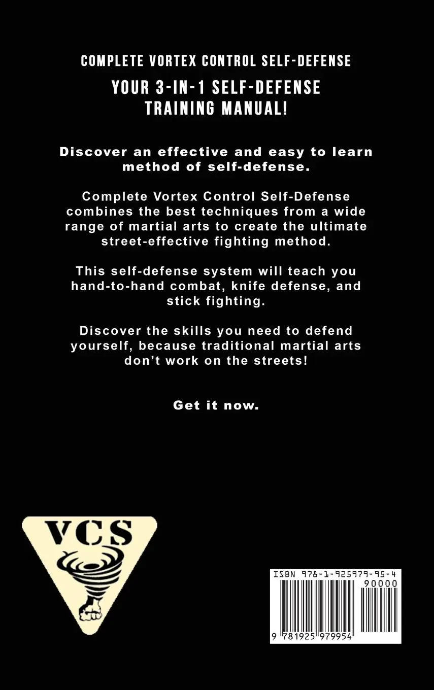 Rückseite: 9781925979954 | Complete Vortex Control Self-Defense | Sam Fury | Buch | Englisch