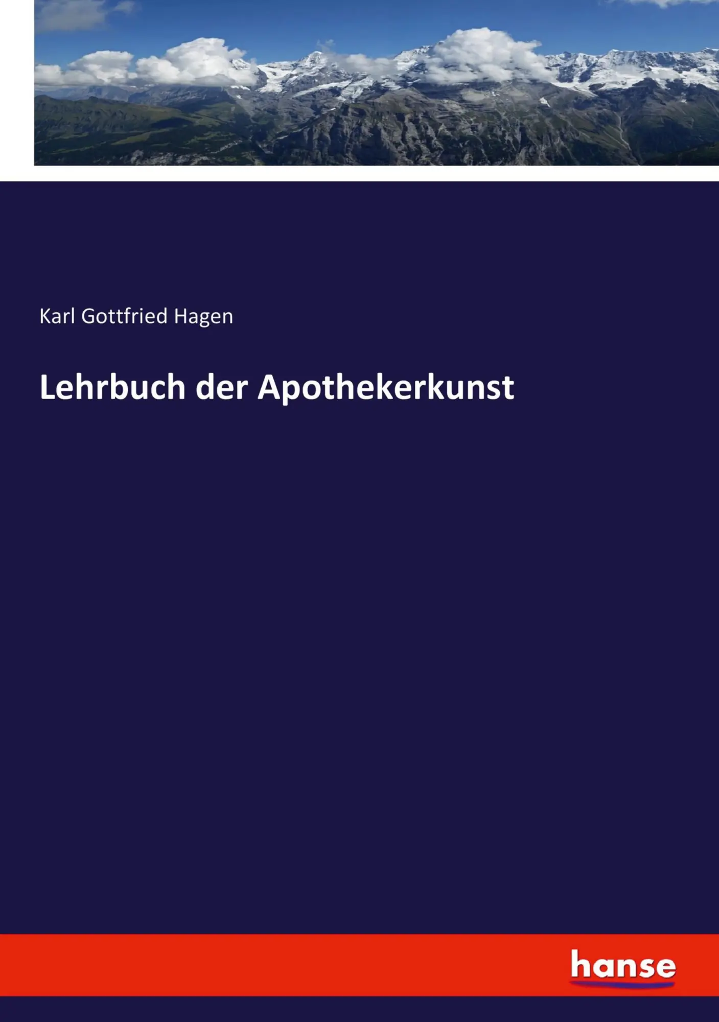 Cover: 9783348129954 | Lehrbuch der Apothekerkunst | Karl Gottfried Hagen | Taschenbuch