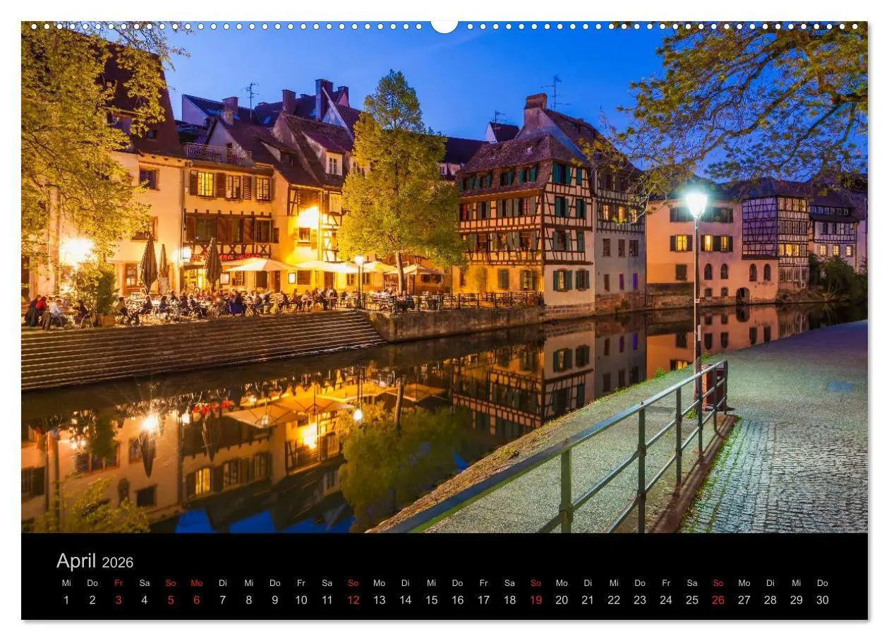 Bild: 9783516049954 | Straßburg Impressionen (Wandkalender 2026 DIN A2 quer), CALVENDO...