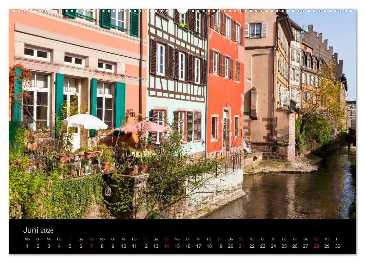 Bild: 9783516049954 | Straßburg Impressionen (Wandkalender 2026 DIN A2 quer), CALVENDO...
