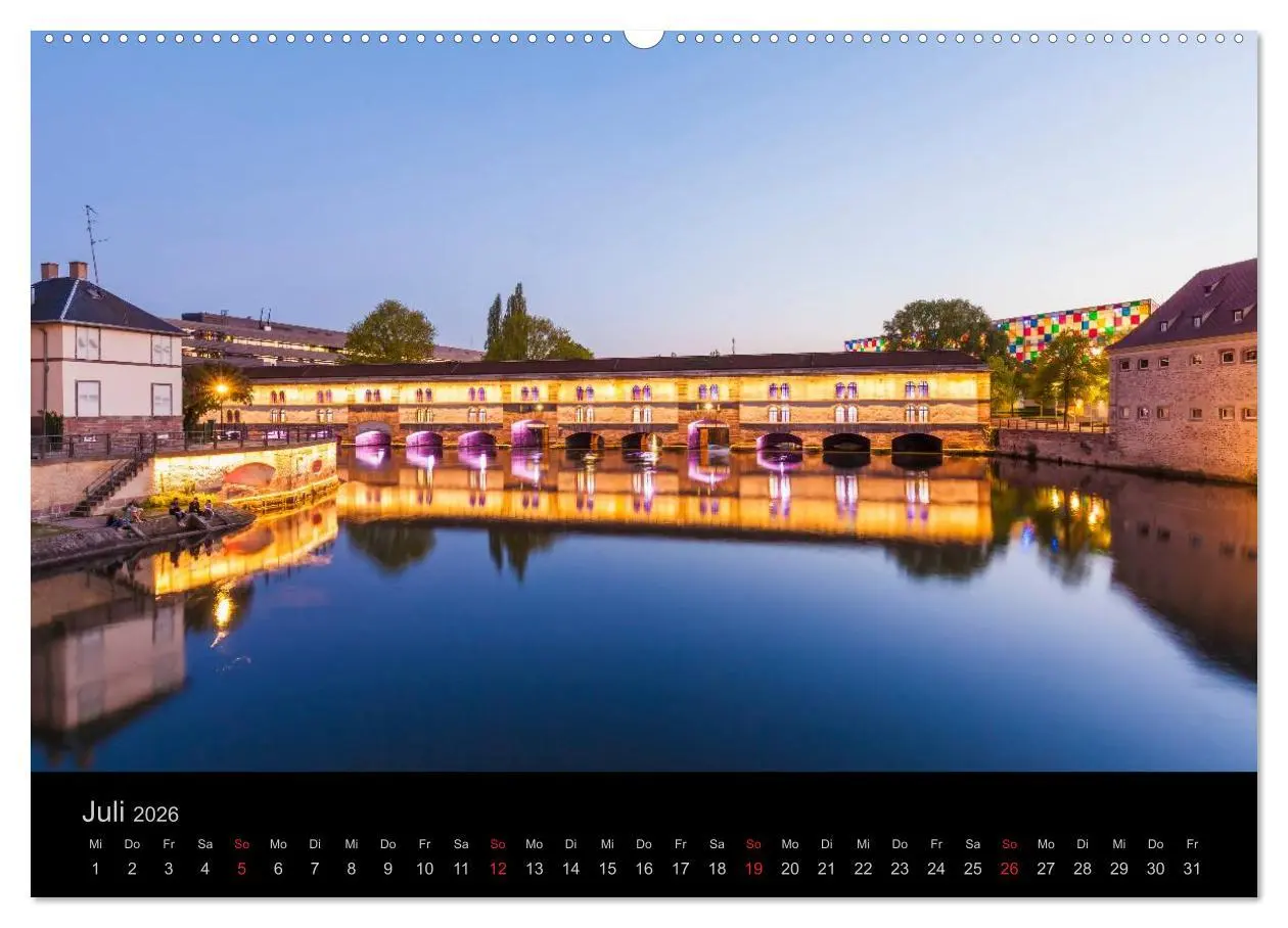Bild: 9783516049954 | Straßburg Impressionen (Wandkalender 2026 DIN A2 quer), CALVENDO...