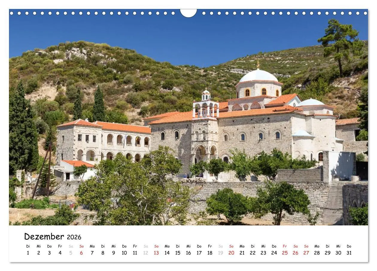 Bild: 9783516119954 | Samos - Griechenlands grüne Insel (Wandkalender 2026 DIN A3 quer),...