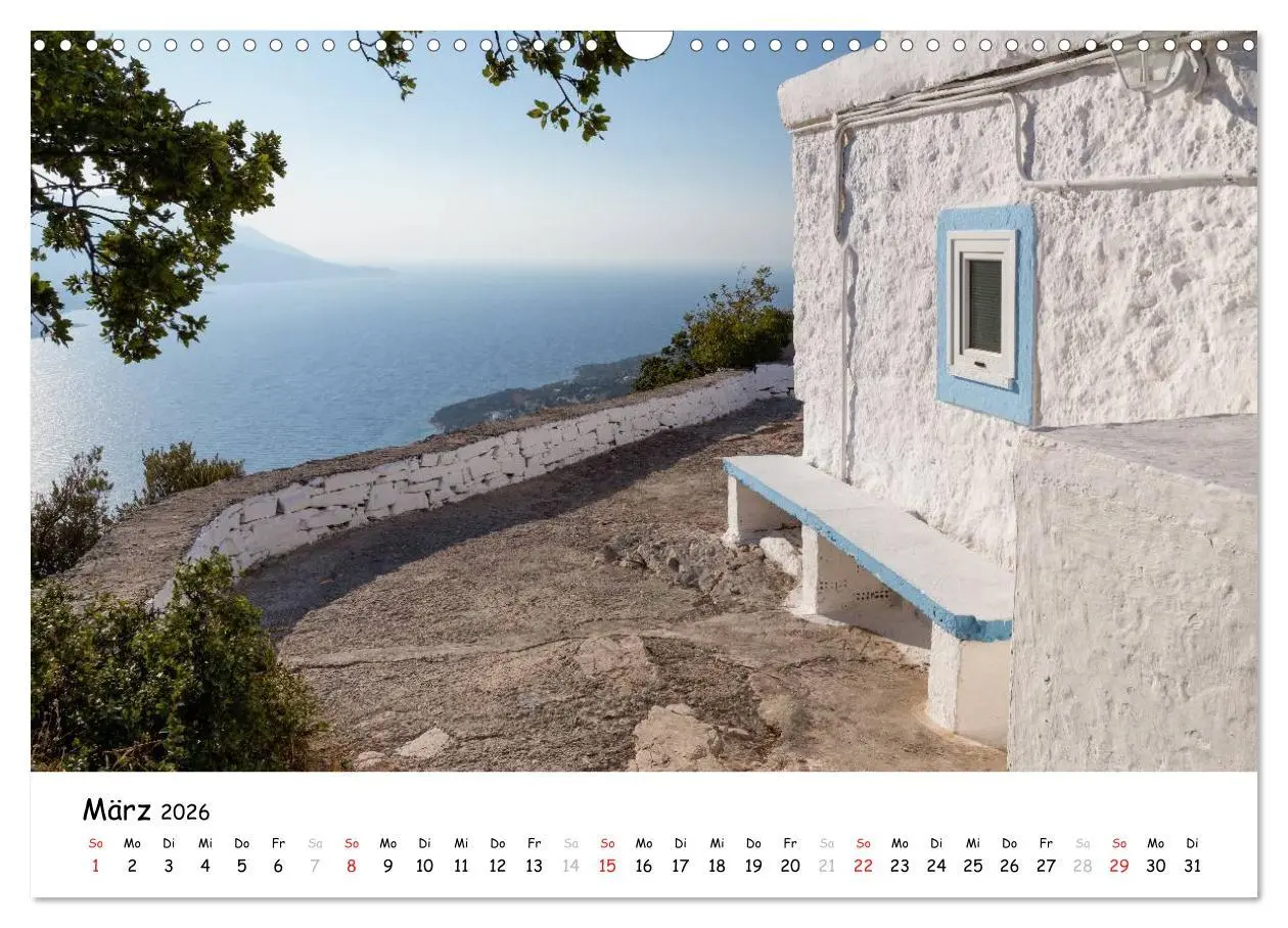 Bild: 9783516119954 | Samos - Griechenlands grüne Insel (Wandkalender 2026 DIN A3 quer),...