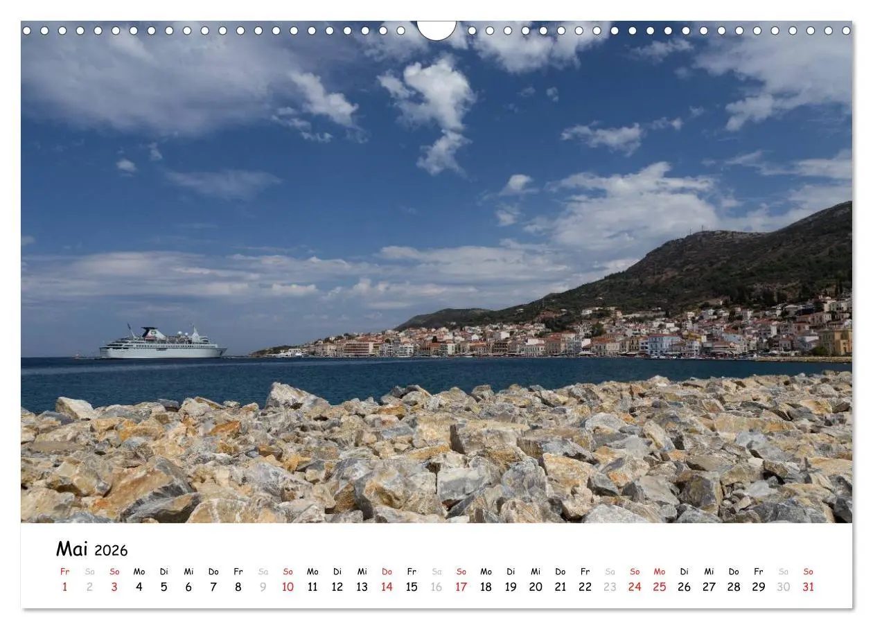 Bild: 9783516119954 | Samos - Griechenlands grüne Insel (Wandkalender 2026 DIN A3 quer),...