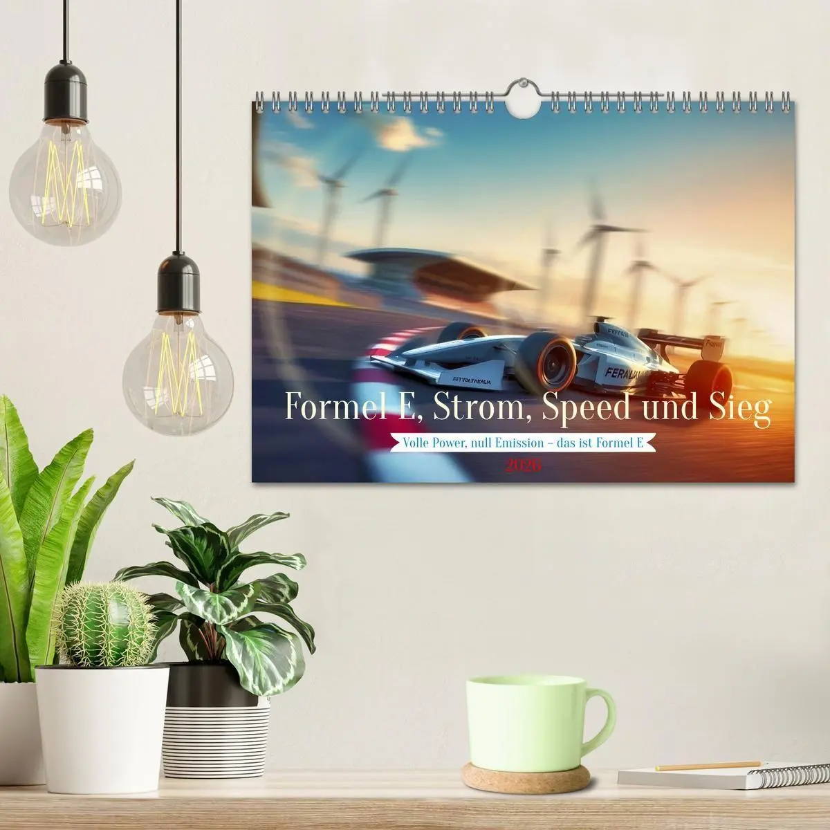 Bild: 9783516669954 | Formel E, Strom, Speed und Sieg (Wandkalender 2026 DIN A4 quer),...