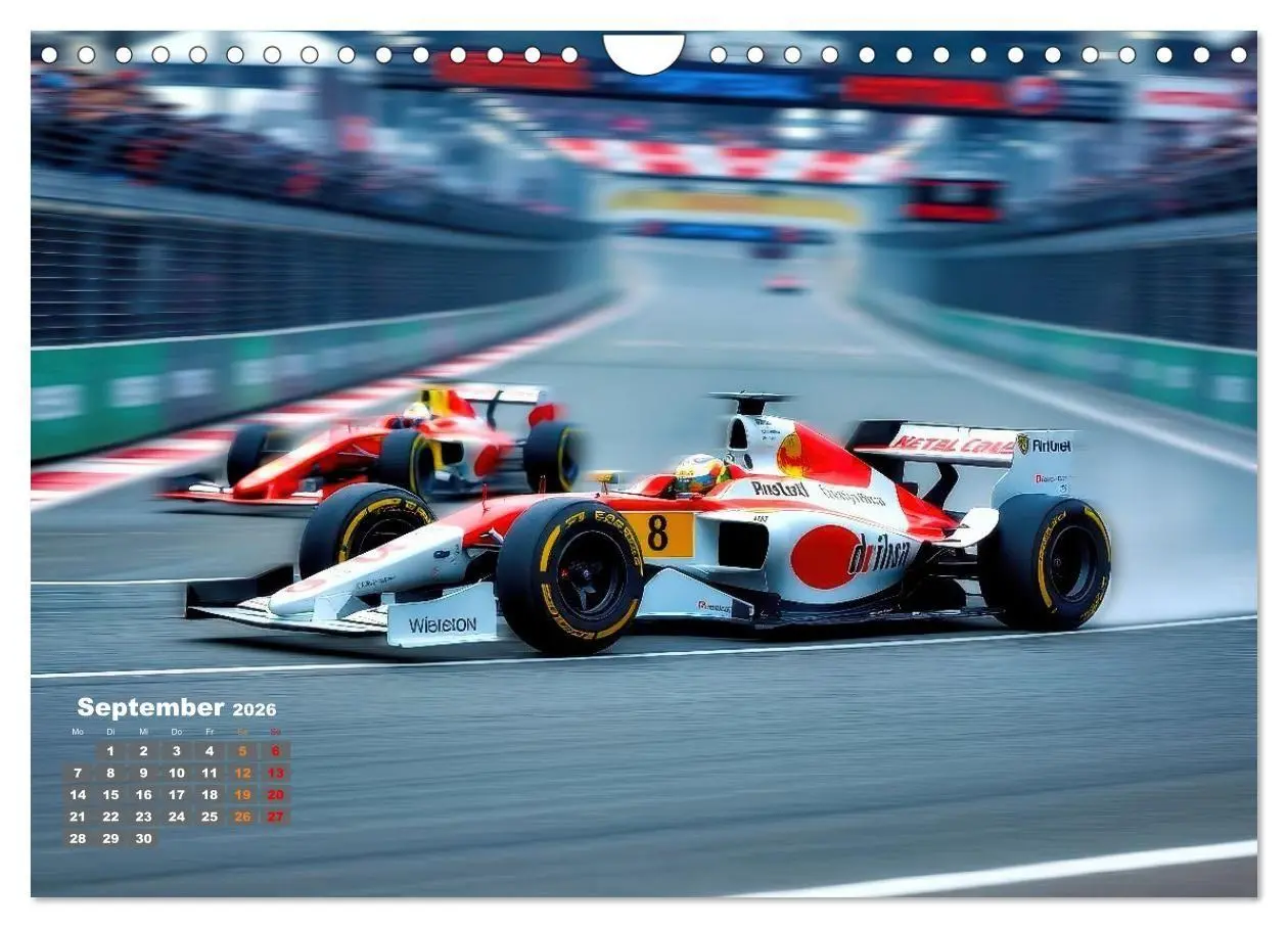 Bild: 9783516669954 | Formel E, Strom, Speed und Sieg (Wandkalender 2026 DIN A4 quer),...