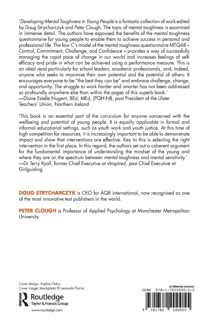 Rückseite: 9781782200055 | Developing Mental Toughness in Young People | Strycharczyk (u. a.)