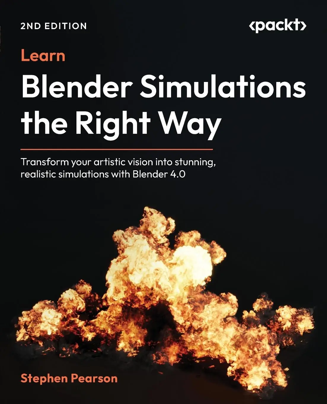 Cover: 9781836200055 | Learn Blender Simulations the Right Way - Second Edition | Pearson