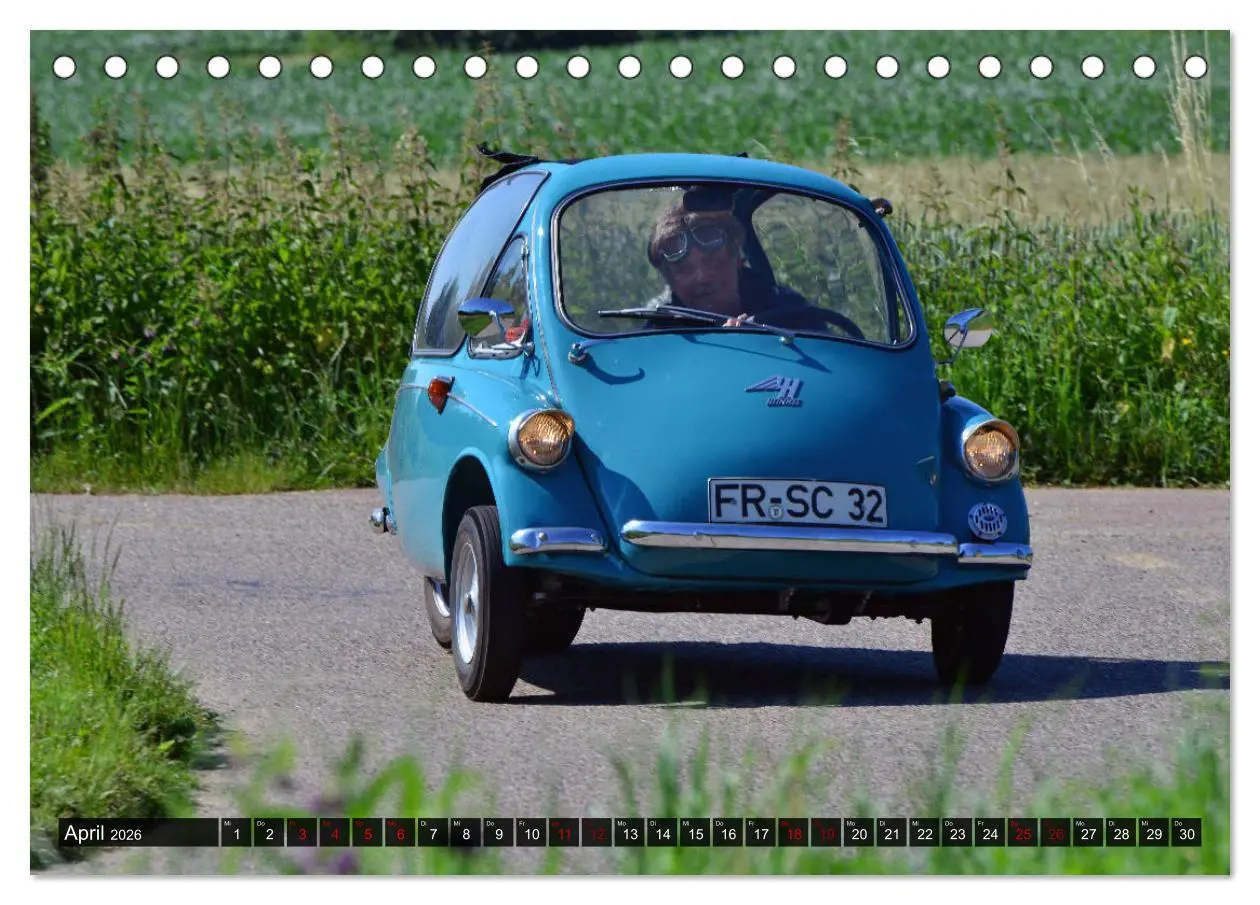 Bild: 9783457900055 | Historische Kleinwagen aus Deutschland (Tischkalender 2026 DIN A5...