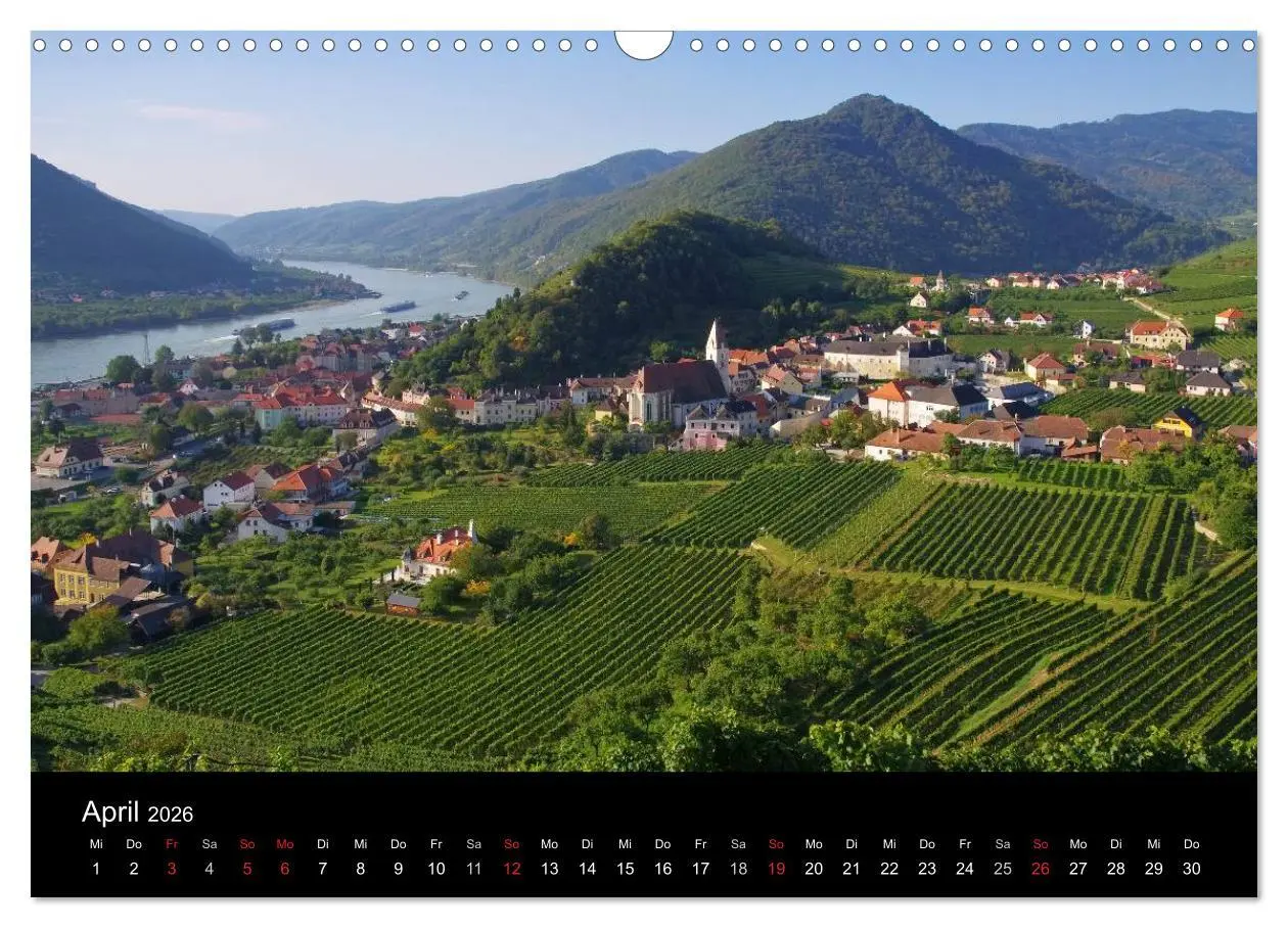 Bild: 9783516160055 | Die Wachau - Bezaubernde Orte an der Donau (Wandkalender 2026 DIN...