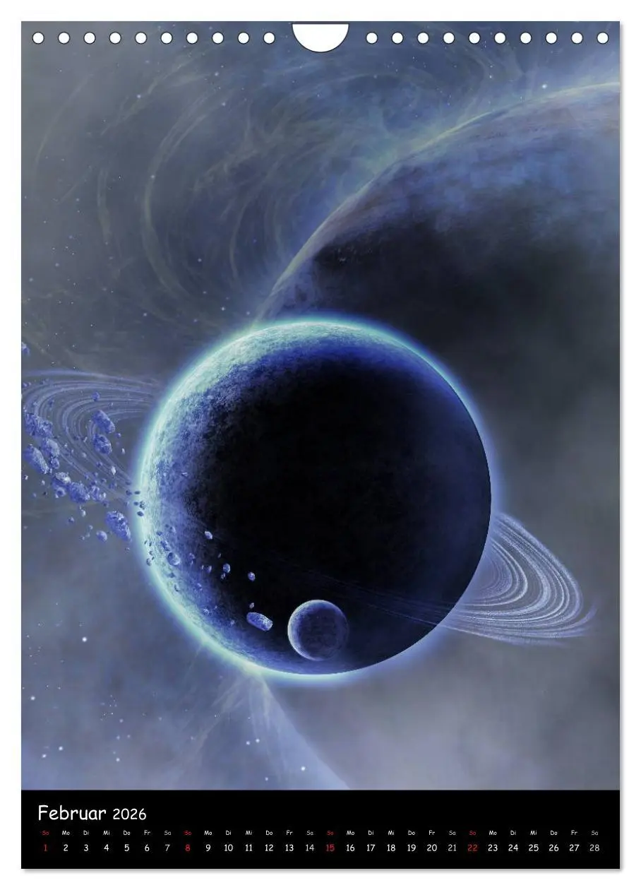 Bild: 9783516470055 | Die Welt der Planeten (Wandkalender 2026 DIN A4 hoch), CALVENDO...