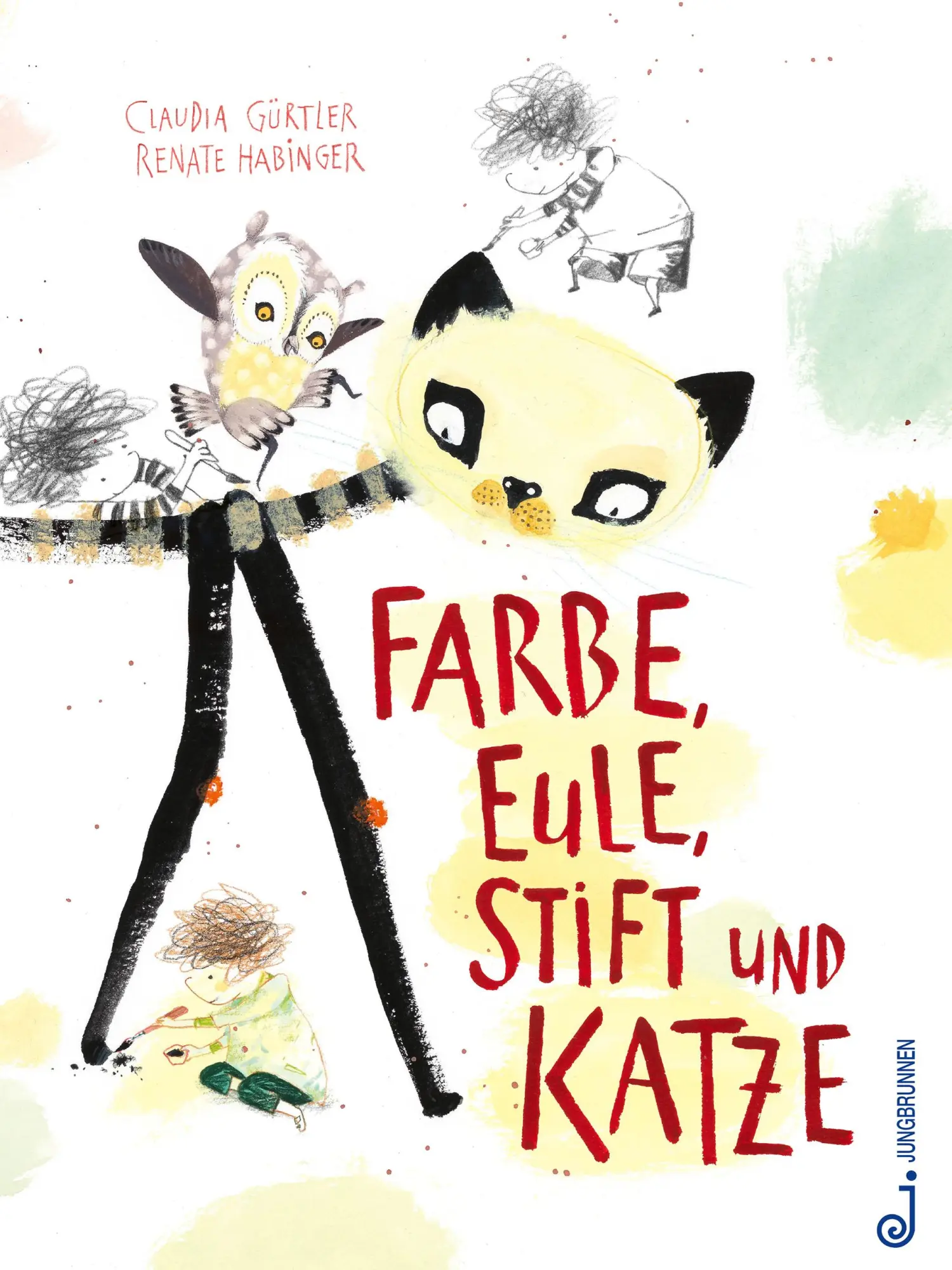 Cover: 9783702660055 | Farbe, Eule, Stift und Katze | Claudia Gürtler | Buch | 32 S. | 2025