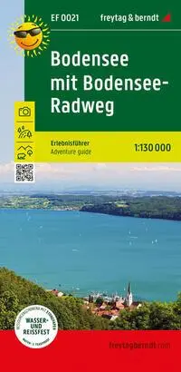 Cover: 9783707920055 | Bodensee mit Bodensee-Radweg, Erlebnisführer 1:130.000, freytag &amp;...
