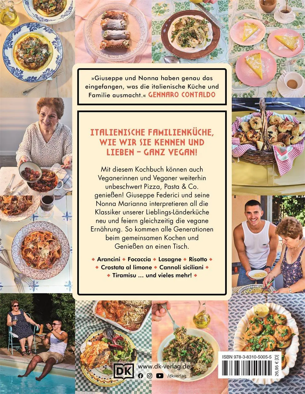 Rückseite: 9783831050055 | Kochen alla Nonna | Giuseppe Federici | Buch | 288 S. | Deutsch | 2025