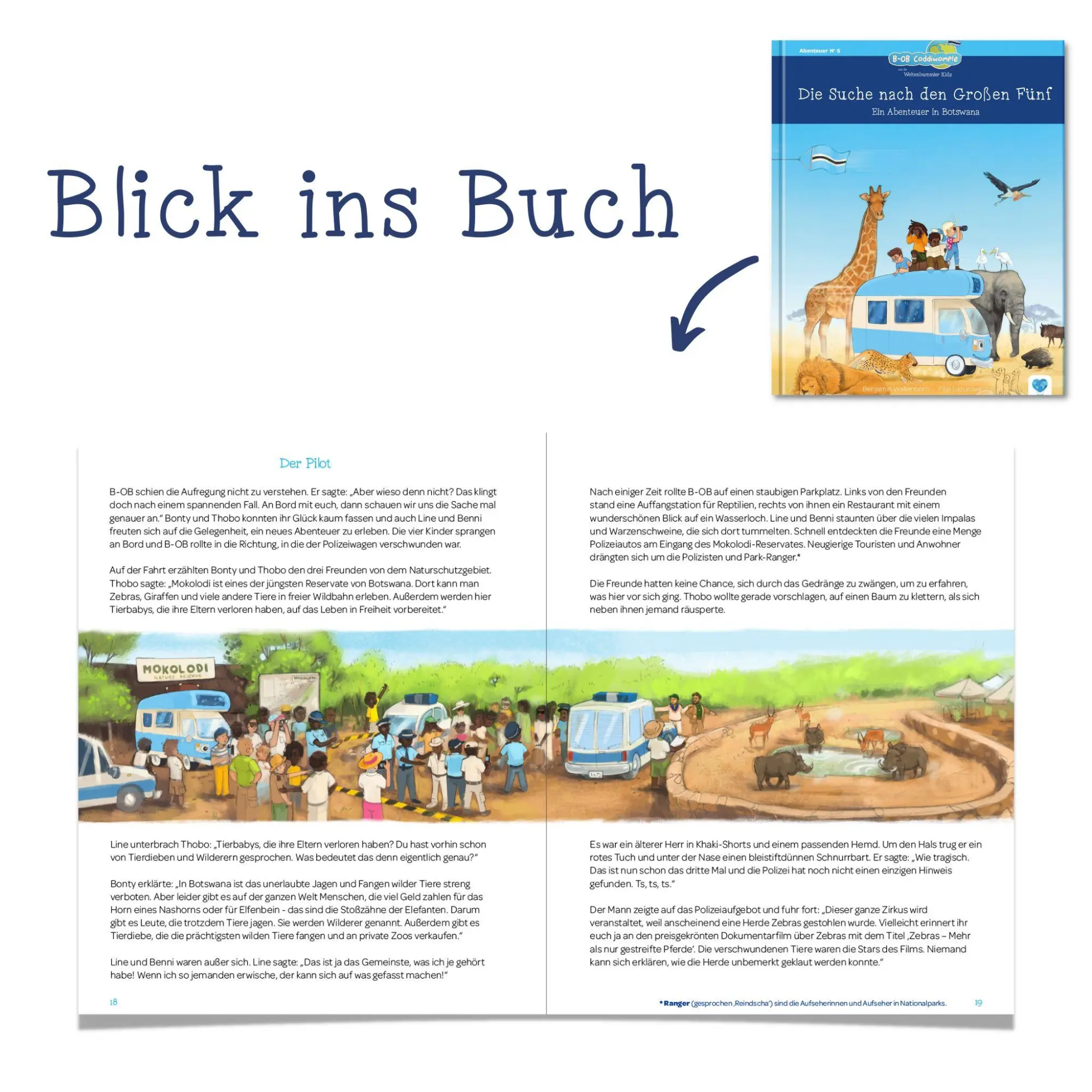 Bild: 9783985980055 | Die Suche nach den Großen Fünf | Ein Abenteuer in Botswana | Buch