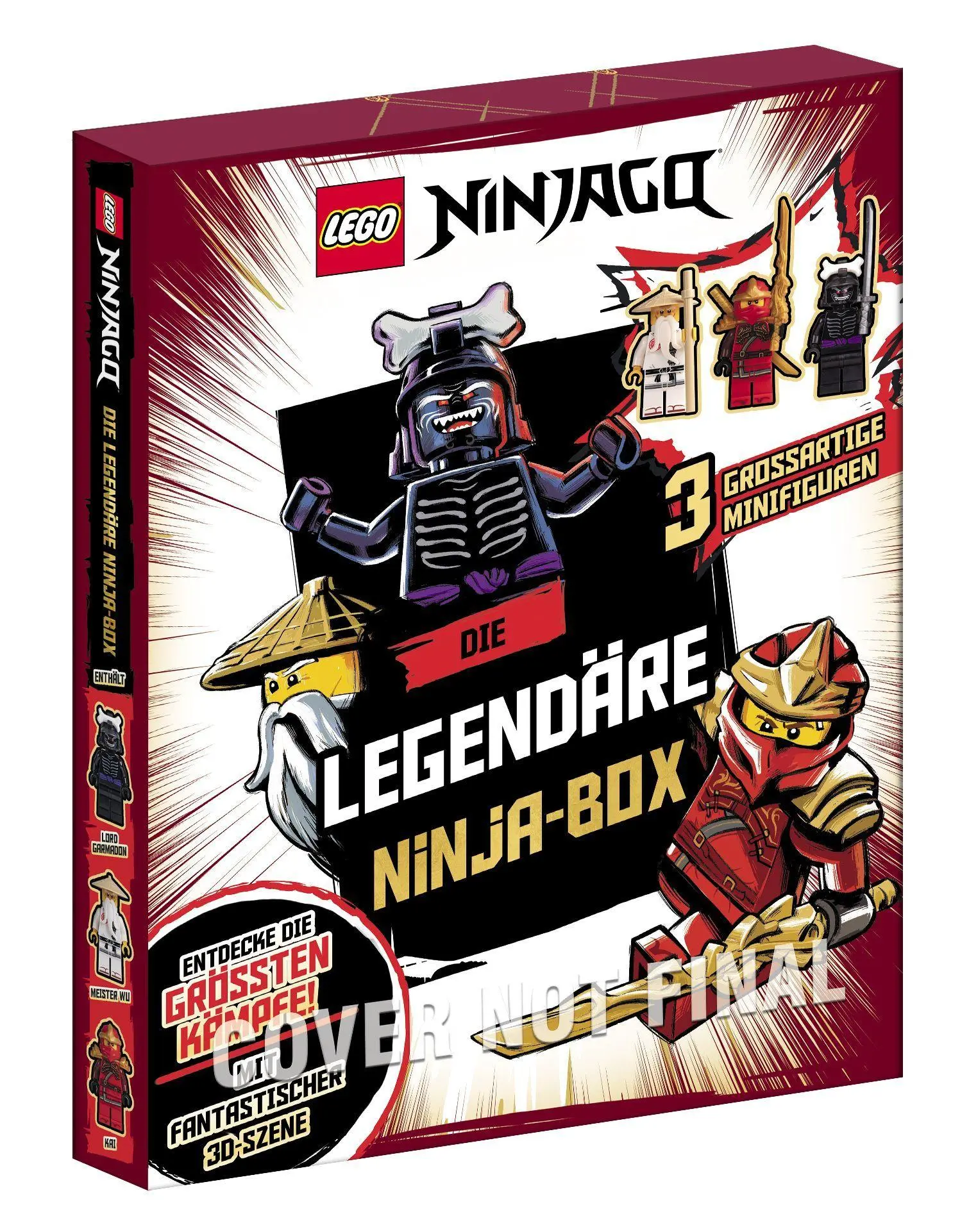 LEGO® NINJAGO® - Die legendäre Ninja-Box - Neuware