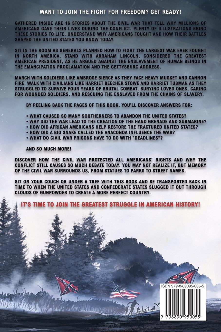 Rückseite: 9798890950055 | The American Civil War for Young Readers | Mark Burton | Taschenbuch