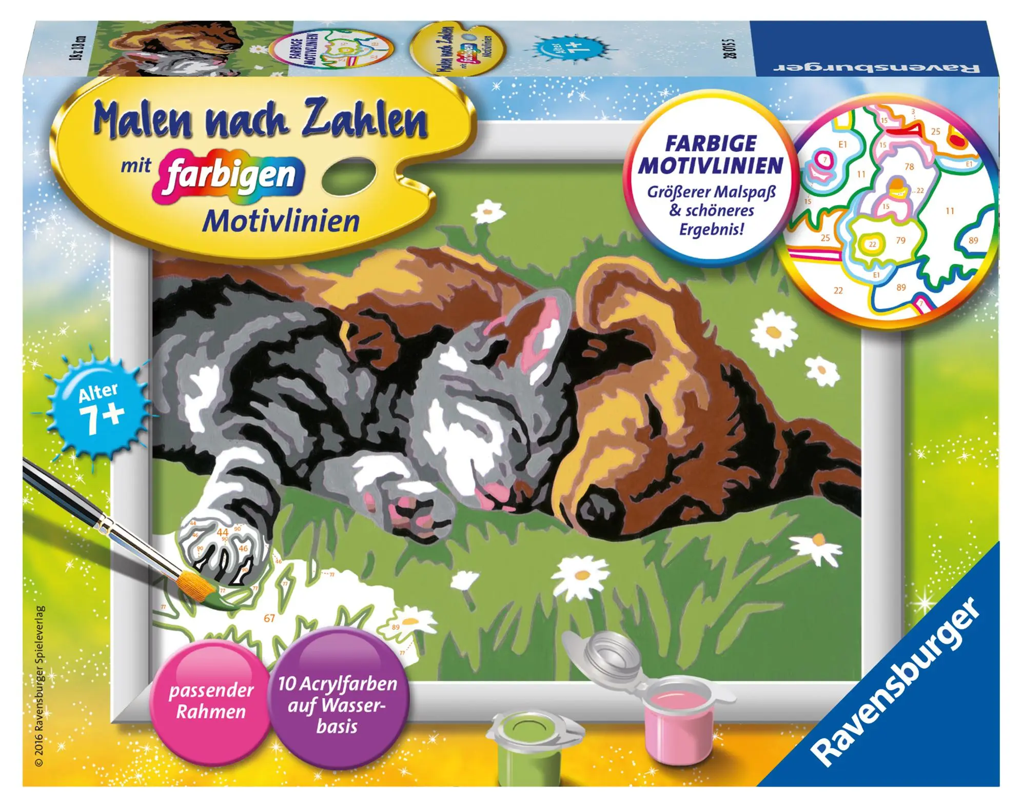 Cover: 4005556280155 | Tiefer Schlaf. Malen nach Zahlen® Serie E | Spiel | Deutsch | 2016