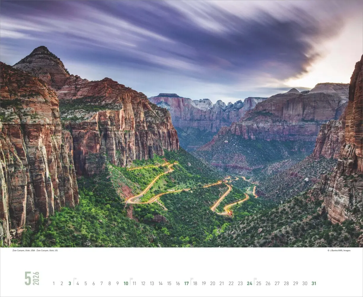 Bild: 4069095000155 | Alpha Edition - Faszinierende Berge 2026 - Wandkalender 52×42,5 cm...