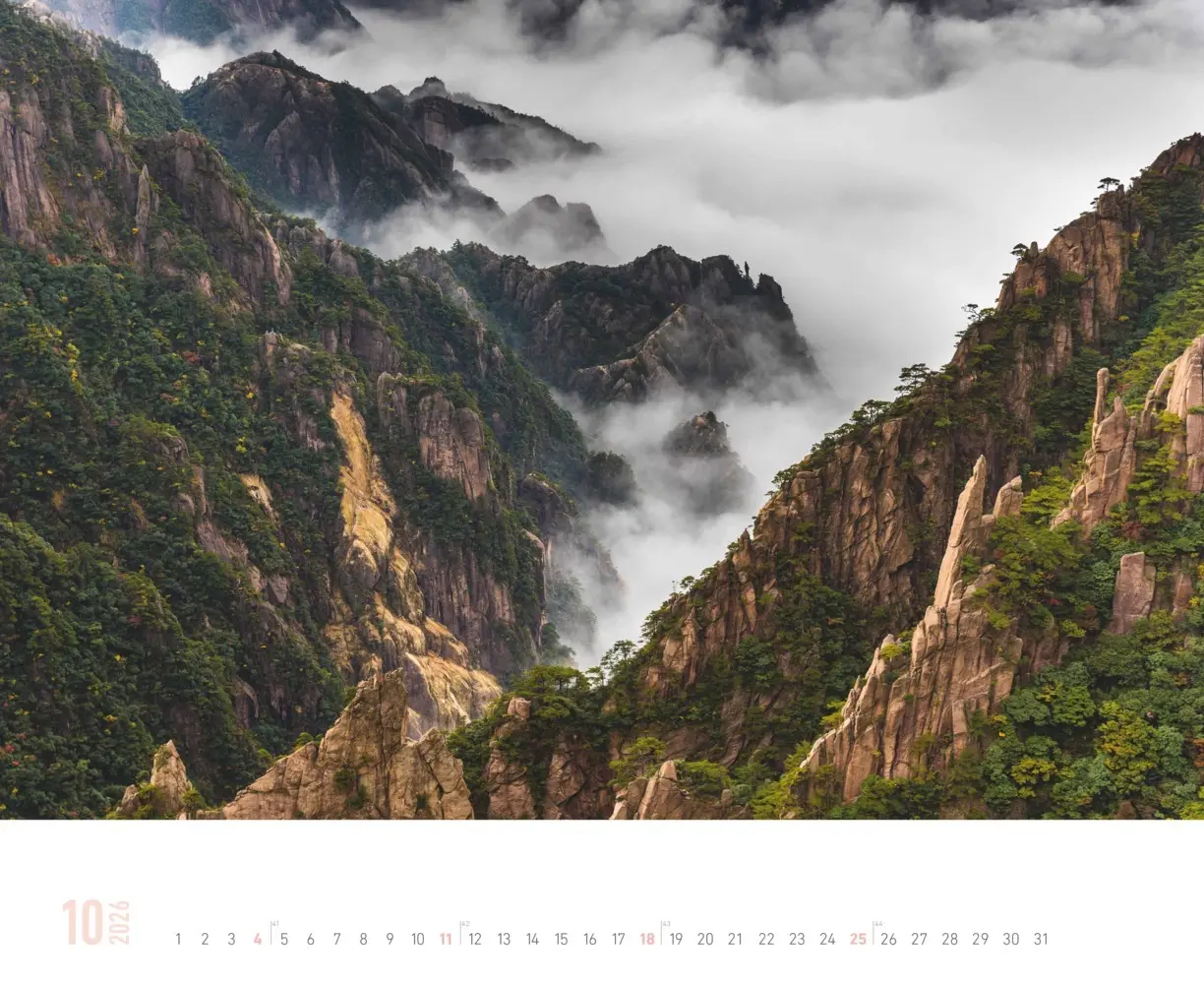 Bild: 4069095000155 | Alpha Edition - Faszinierende Berge 2026 - Wandkalender 52×42,5 cm...