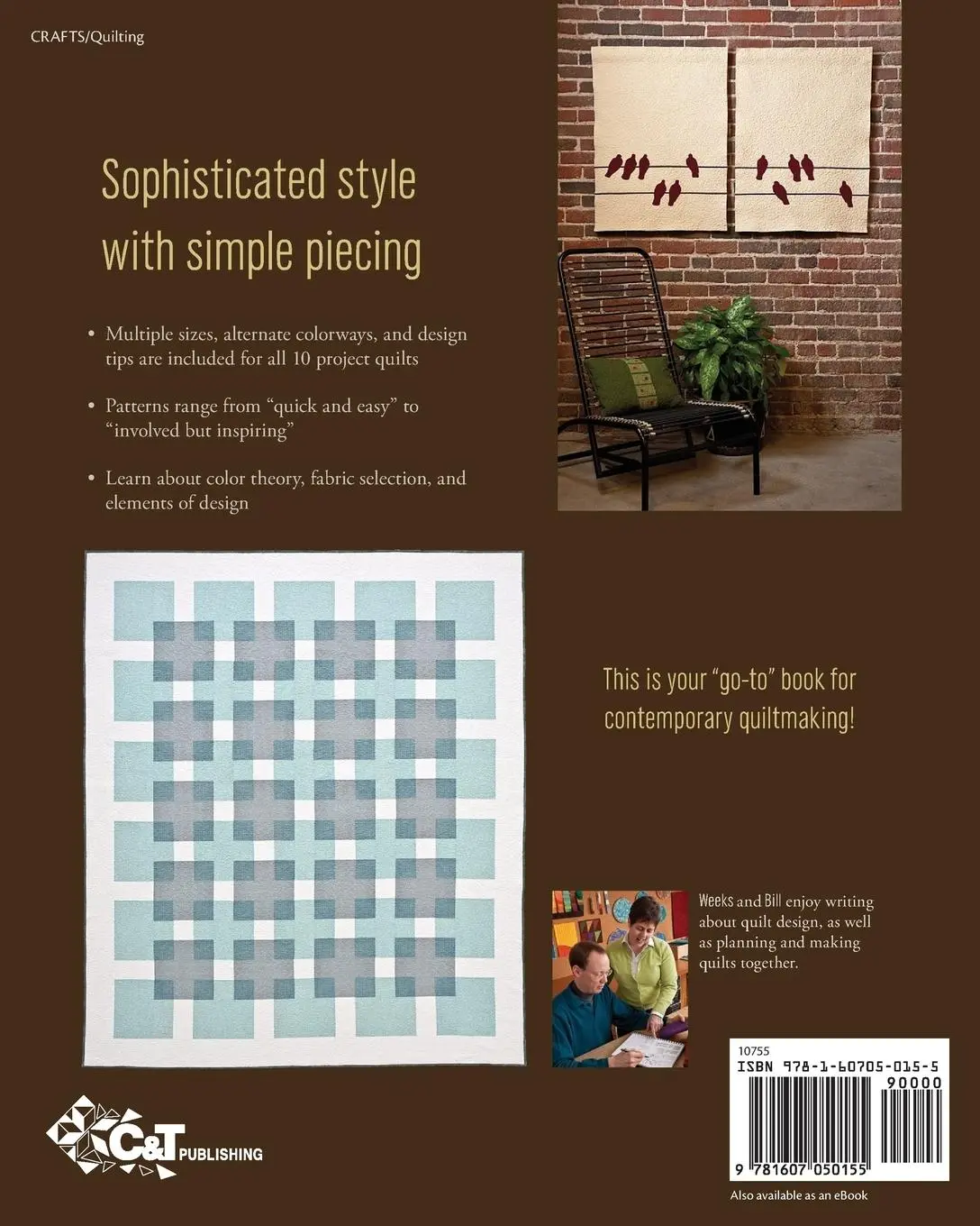 Rückseite: 9781607050155 | Quilts Made Modern | Weeks Ringle (u. a.) | Taschenbuch | Englisch