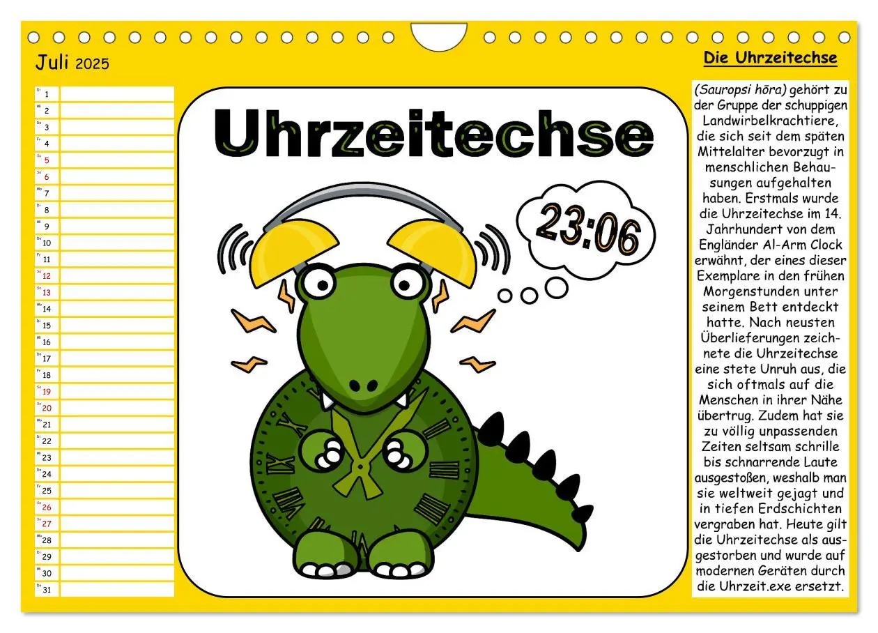 Bild: 9783457200155 | Wortspielereien (Wandkalender 2025 DIN A4 quer), CALVENDO...