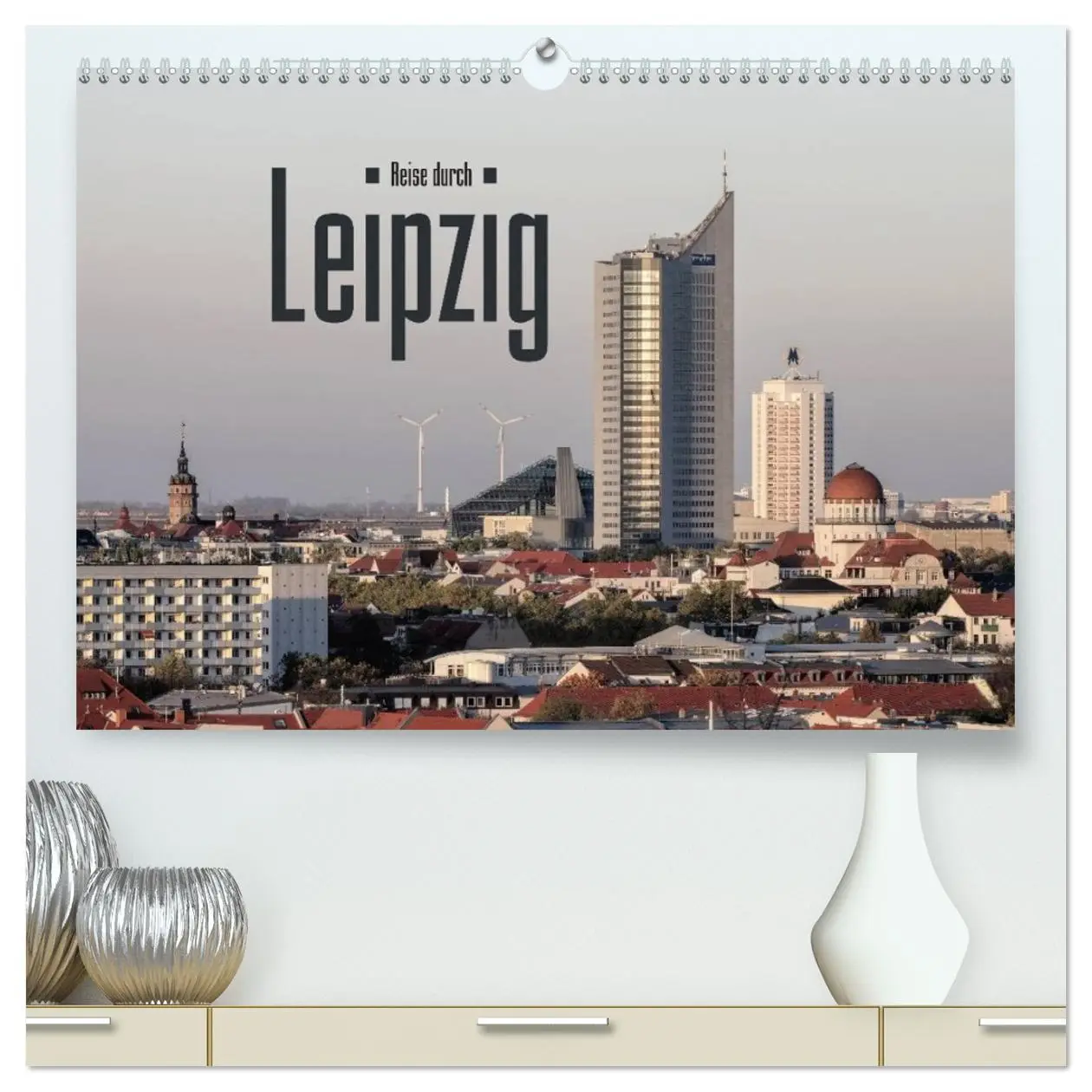 Cover: 9783516080155 | Reise durch Leipzig (hochwertiger Premium Wandkalender 2026 DIN A2...