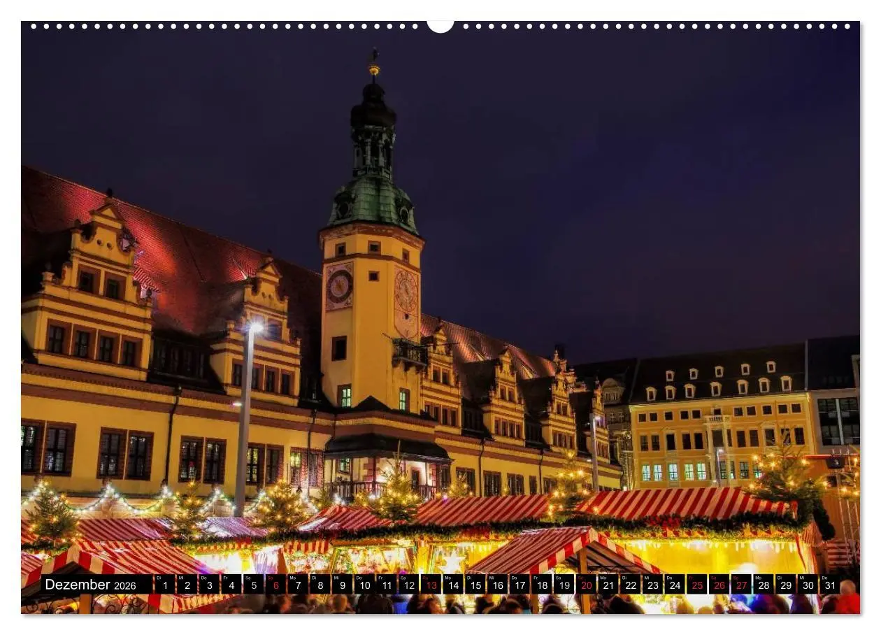 Bild: 9783516080155 | Reise durch Leipzig (hochwertiger Premium Wandkalender 2026 DIN A2...
