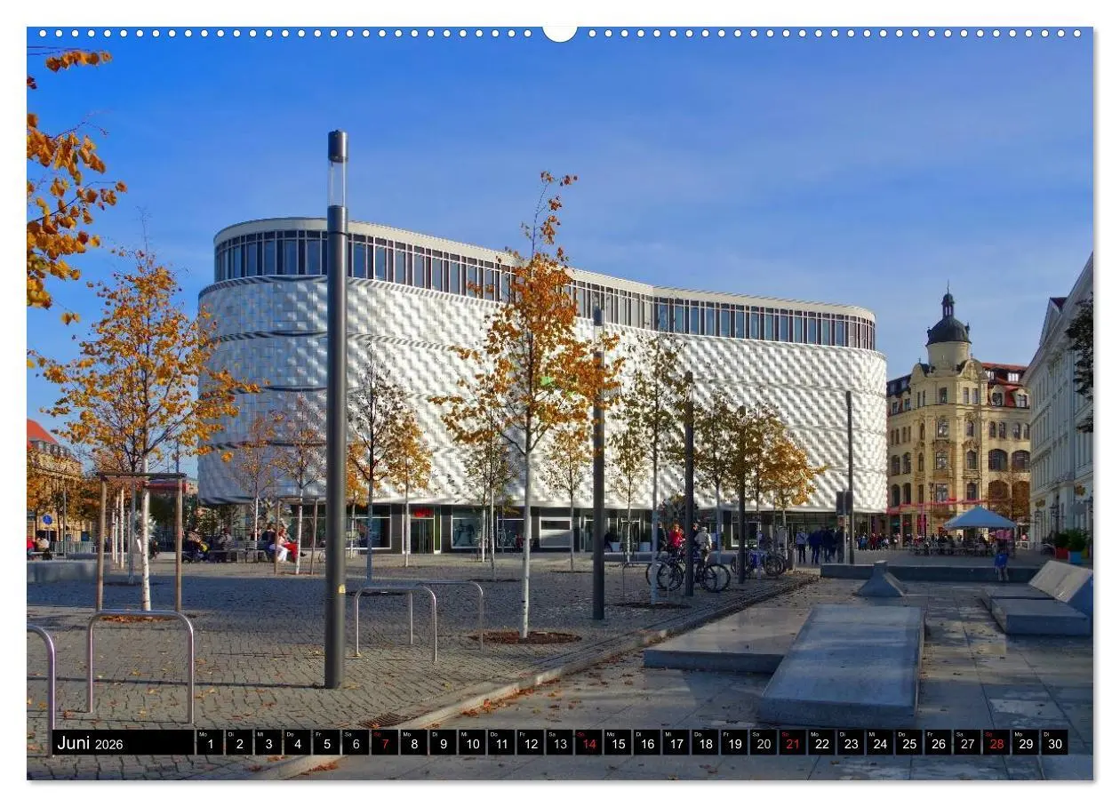 Bild: 9783516080155 | Reise durch Leipzig (hochwertiger Premium Wandkalender 2026 DIN A2...