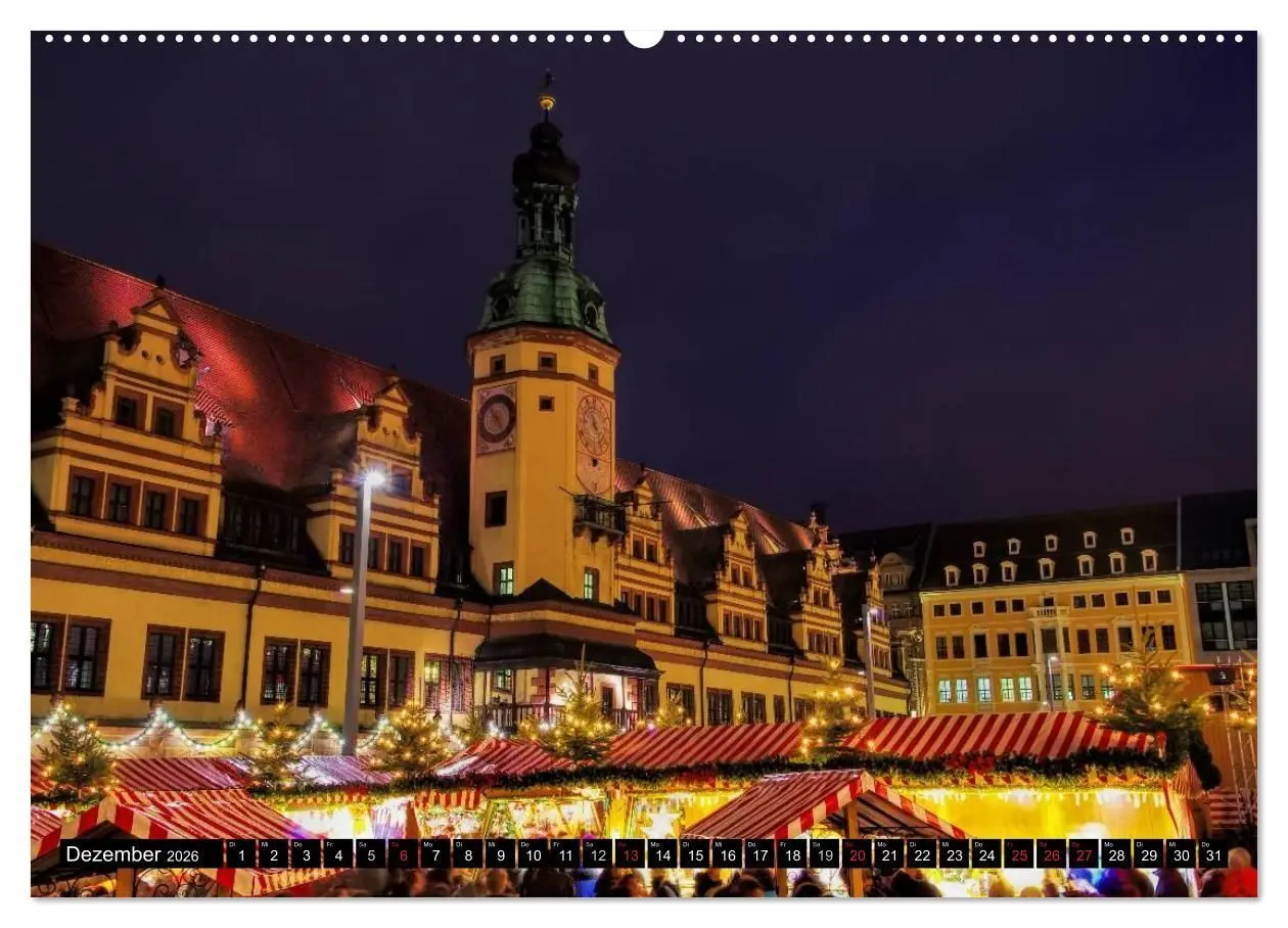 Bild: 9783516080155 | Reise durch Leipzig (hochwertiger Premium Wandkalender 2026 DIN A2...