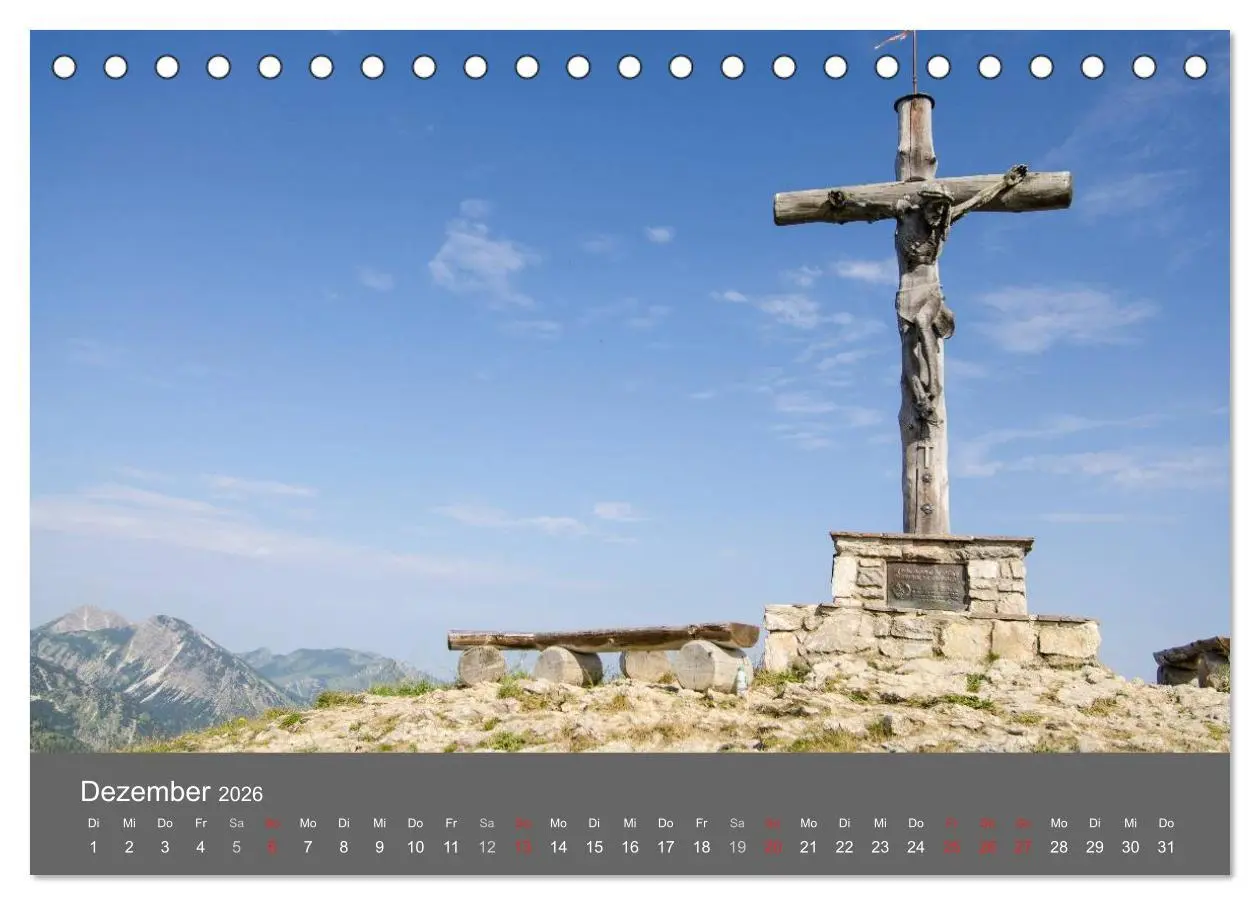 Bild: 9783516220155 | Tannheimer Tal (Tischkalender 2026 DIN A5 quer), CALVENDO...
