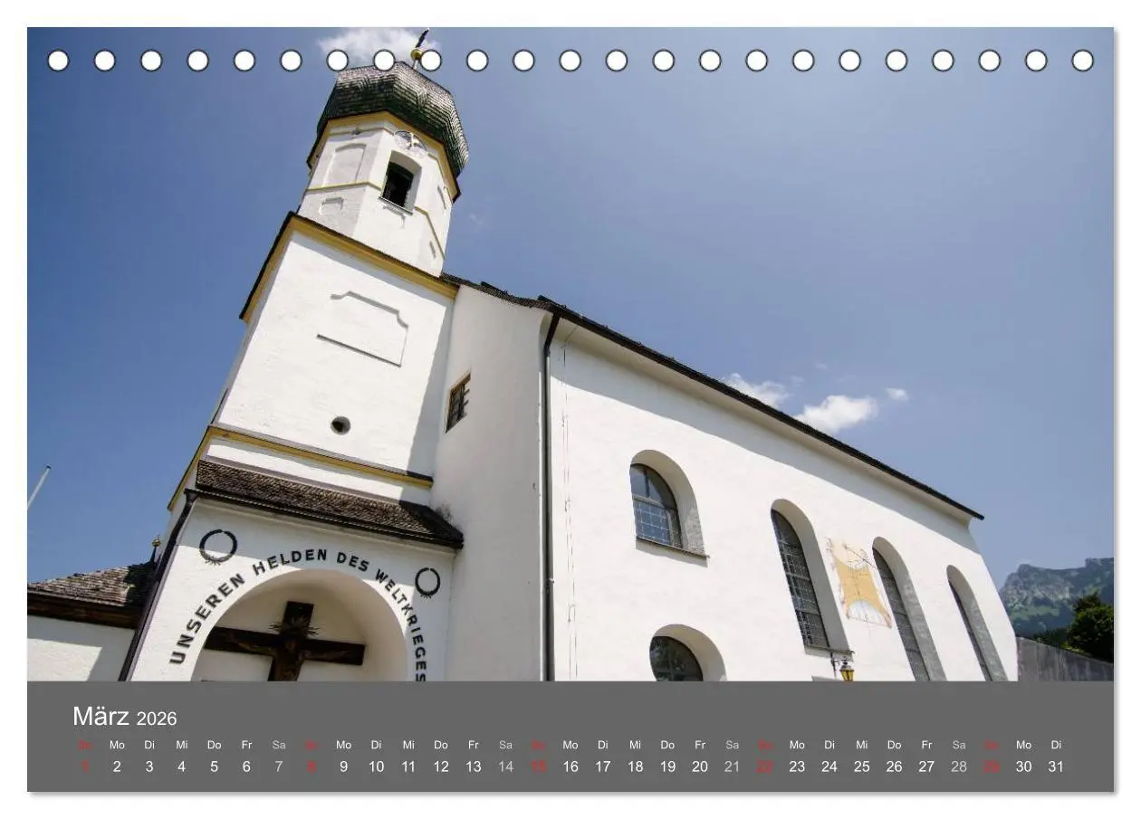 Bild: 9783516220155 | Tannheimer Tal (Tischkalender 2026 DIN A5 quer), CALVENDO...