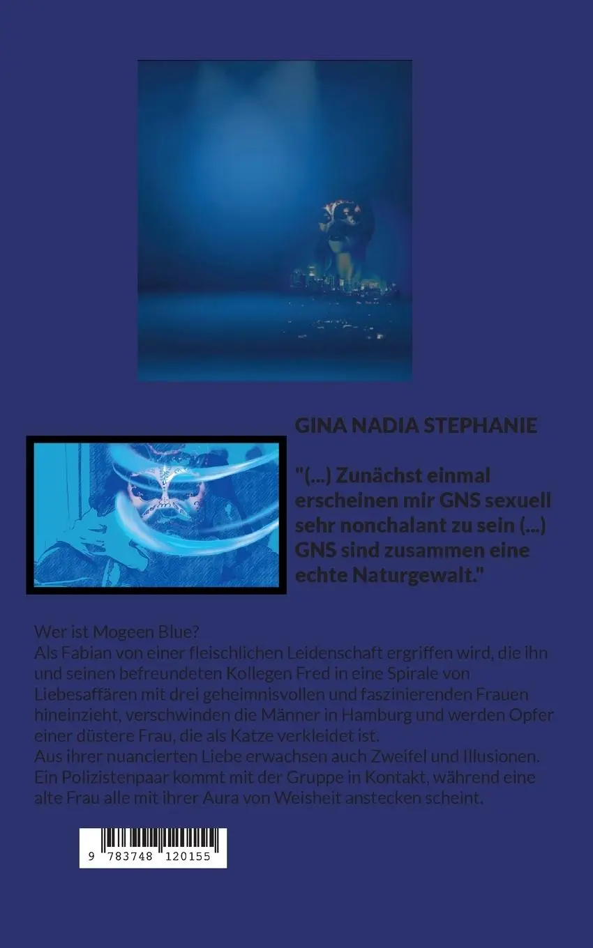 Rückseite: 9783748120155 | Mogeen Blue | Stefano Conti | Taschenbuch | 328 S. | Deutsch | 2023
