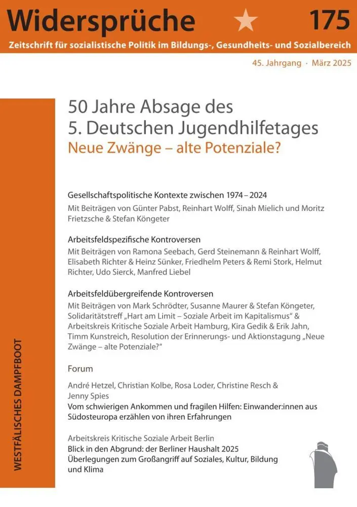 50 Jahre Absage des 5. Deutschen Kinder- und Jugendhilfetages