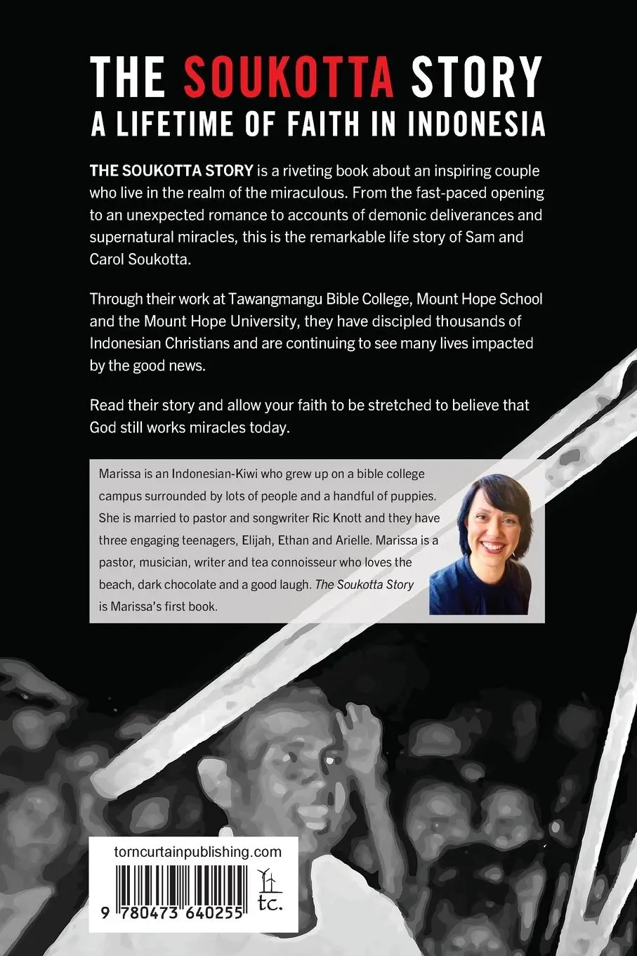 Rückseite: 9780473640255 | The Soukotta Story | A Lifetime of Faith in Indonesia | Marissa Knott