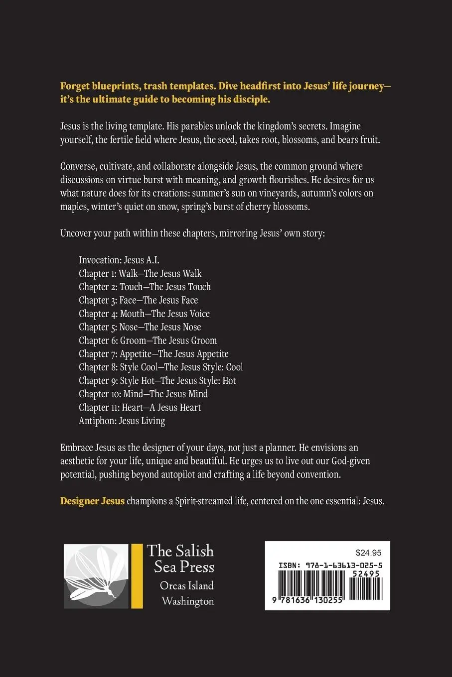 Rückseite: 9781636130255 | Designer Jesus | The Lifestory of a Disciple | Leonard Sweet | Buch