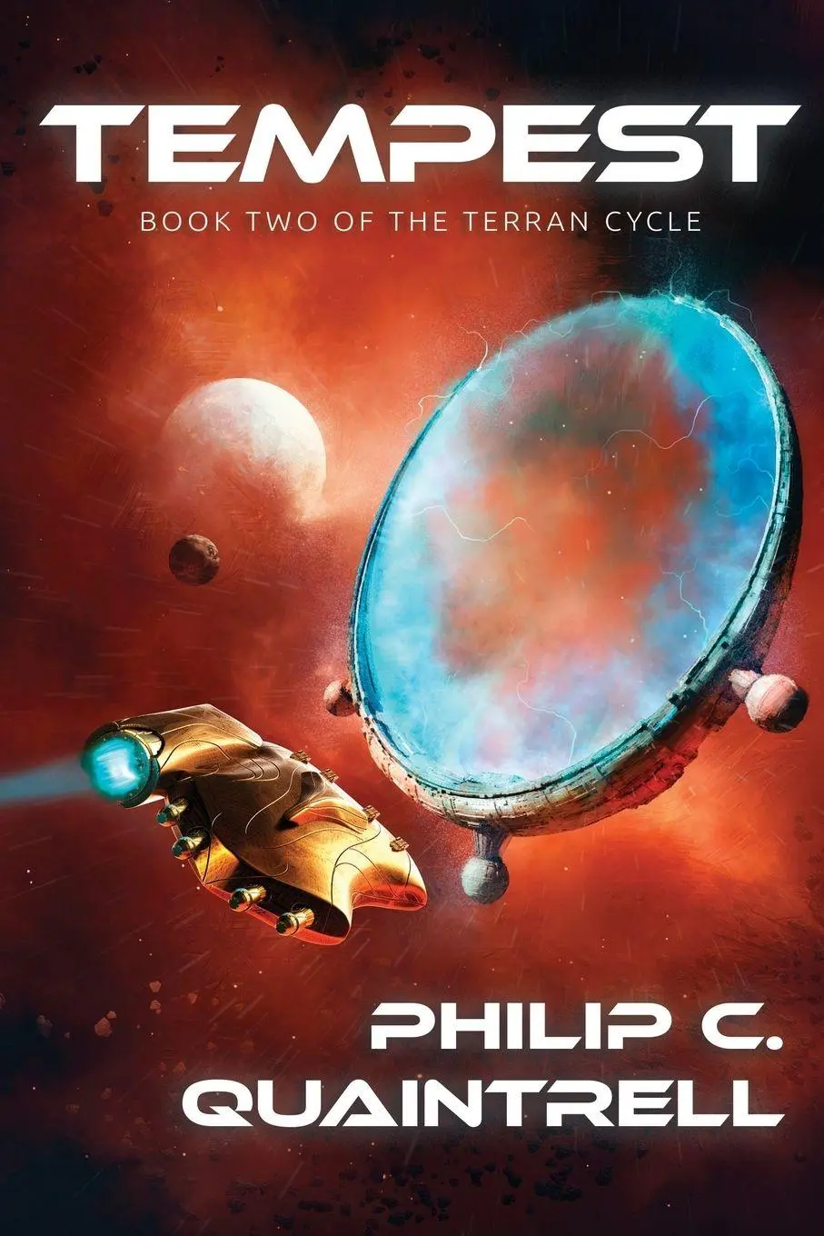 Cover: 9781916610255 | Tempest | (The Terran Cycle: Book 2) | Philip C. Quaintrell | Buch
