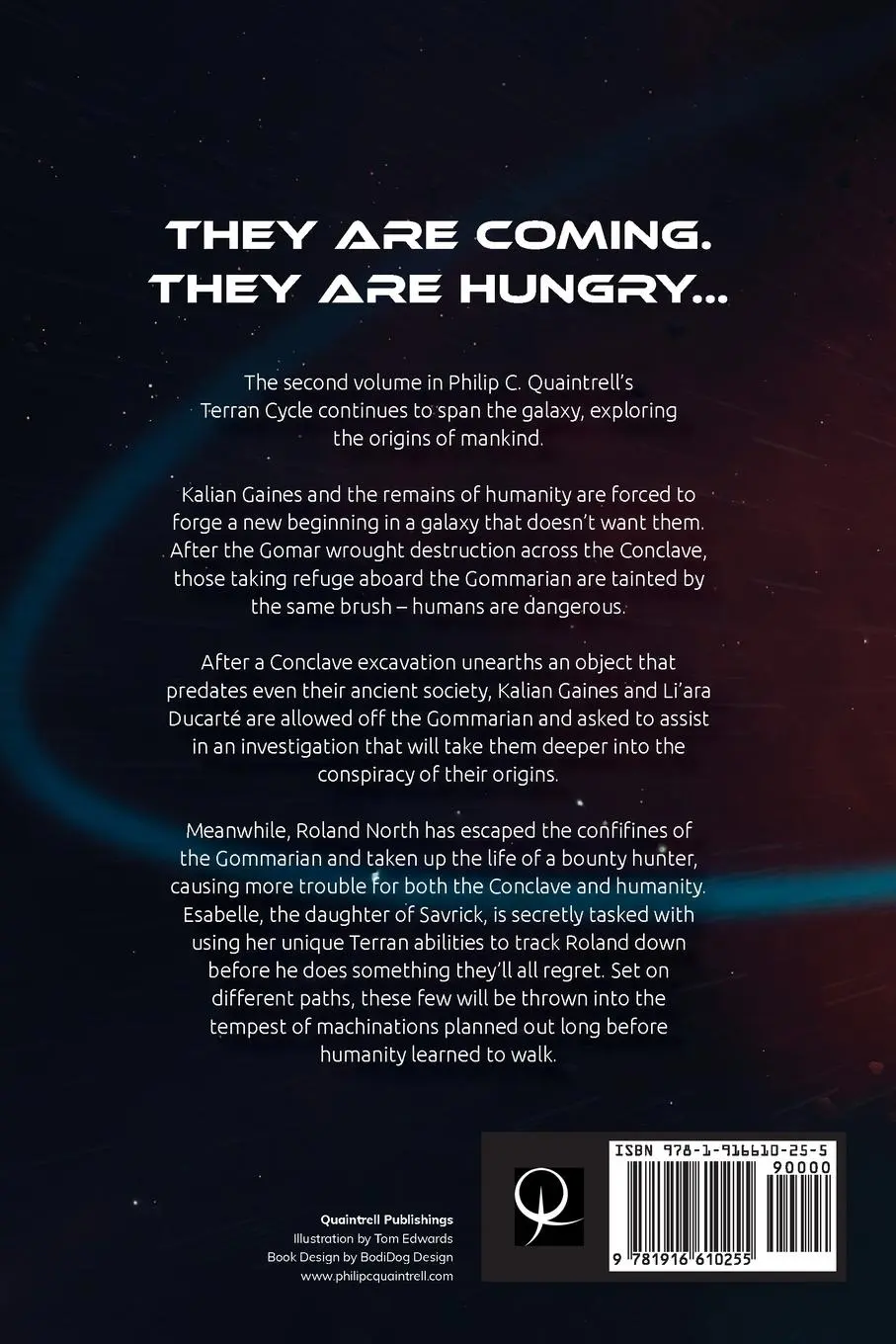 Rückseite: 9781916610255 | Tempest | (The Terran Cycle: Book 2) | Philip C. Quaintrell | Buch