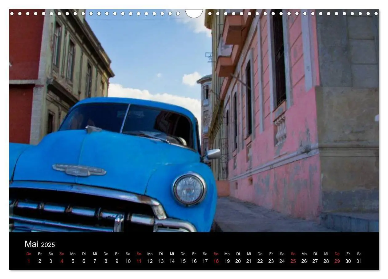 Bild: 9783435720255 | Kuba - Die Straßen Havannas (Wandkalender 2025 DIN A3 quer),...