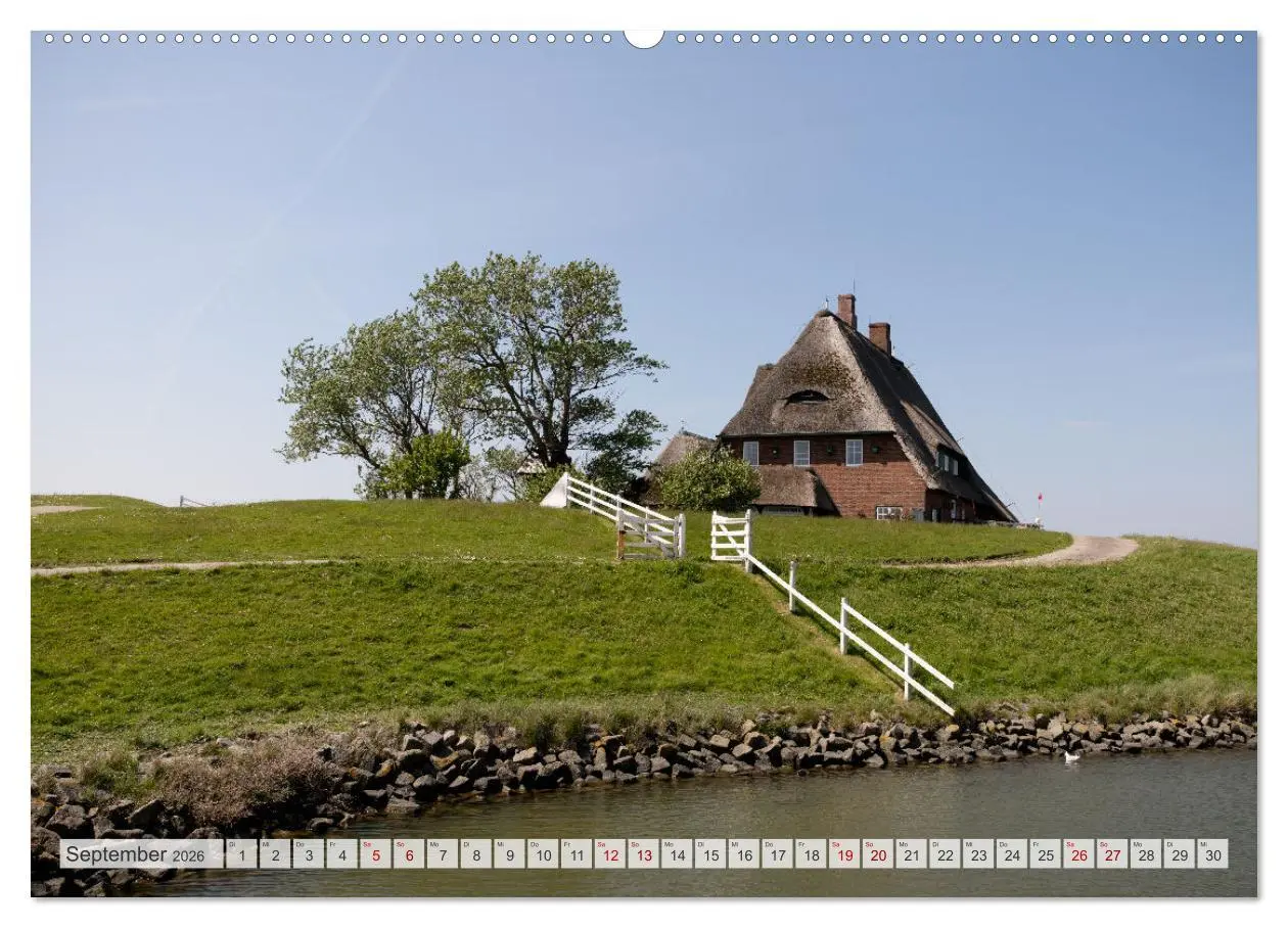 Bild: 9783457430255 | Wunderschöne Hallig Hooge (hochwertiger Premium Wandkalender 2026...