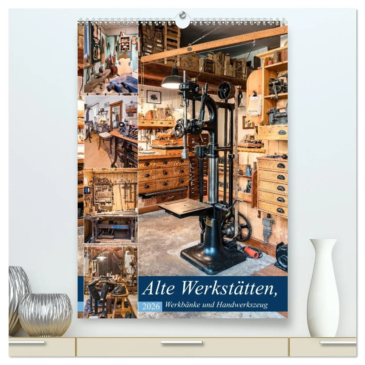 Cover: 9783516380255 | Alte Werkstätten, Werkbänke und Handwerkszeug (hochwertiger Premium...