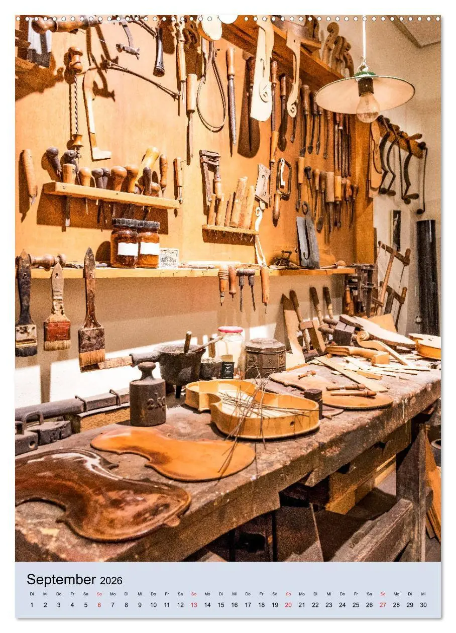 Bild: 9783516380255 | Alte Werkstätten, Werkbänke und Handwerkszeug (hochwertiger Premium...