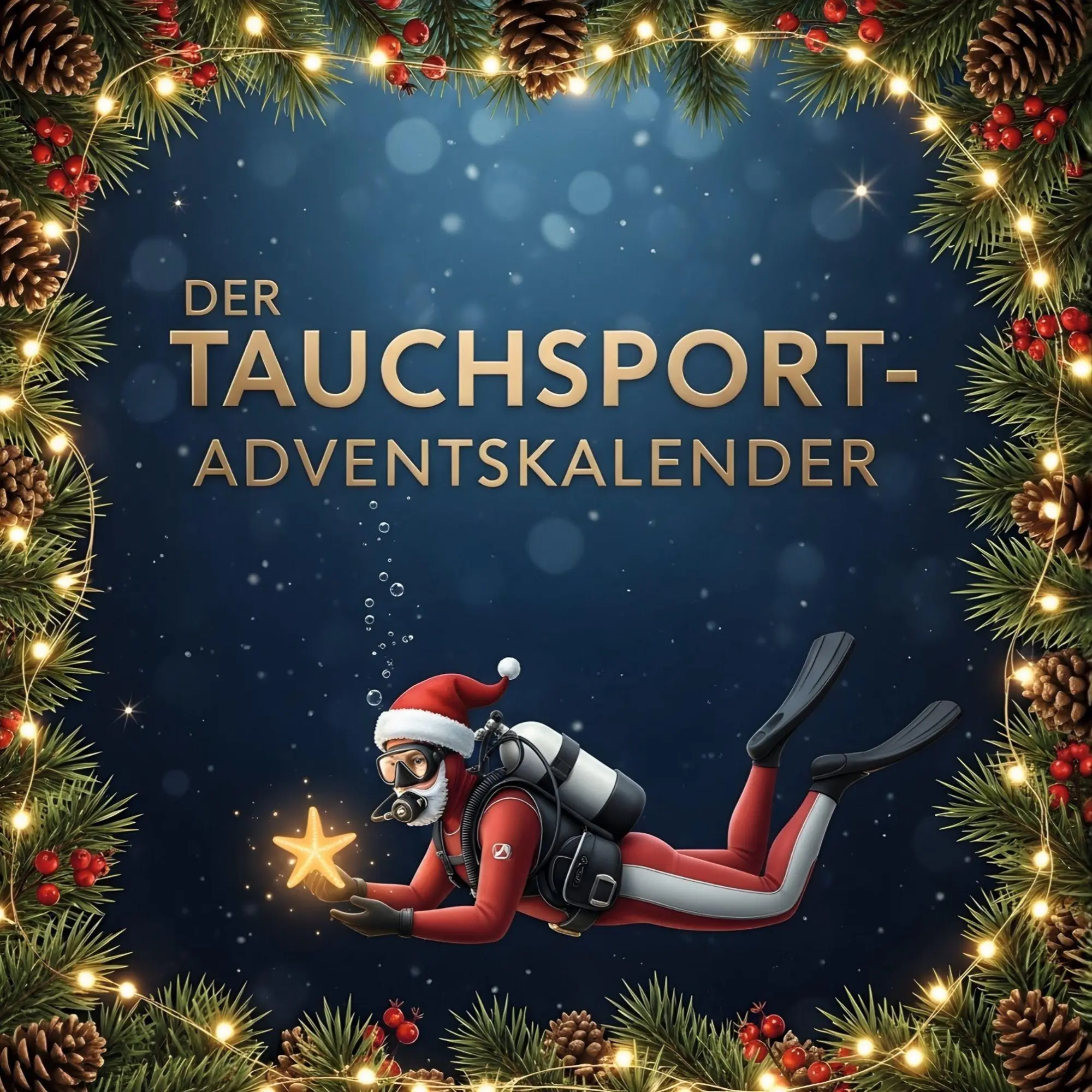 Cover: 9783695340255 | Der Tauchsport-Adventskalender | Elias Lehmann | Taschenbuch | 100 S.