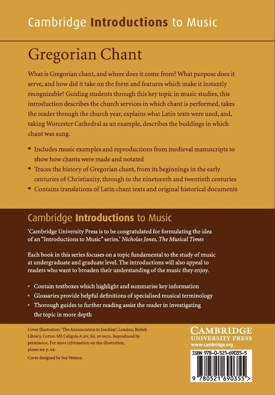 Rückseite: 9780521690355 | Gregorian Chant | David Hiley | Taschenbuch | Buch | Englisch | 2015