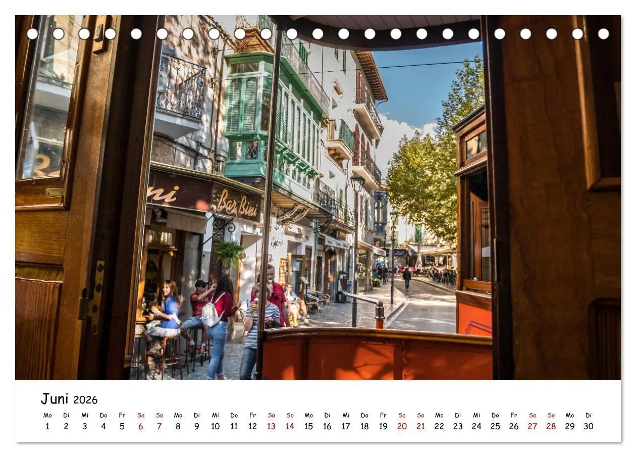 Bild: 9783457730355 | Die Schienen von Soller und Port de Soller (Tischkalender 2026 DIN...