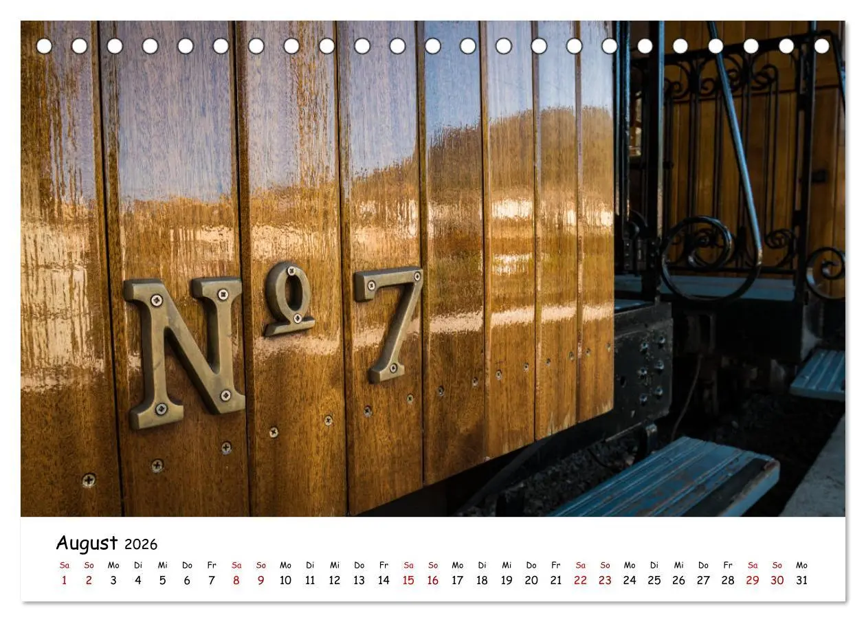 Bild: 9783457730355 | Die Schienen von Soller und Port de Soller (Tischkalender 2026 DIN...